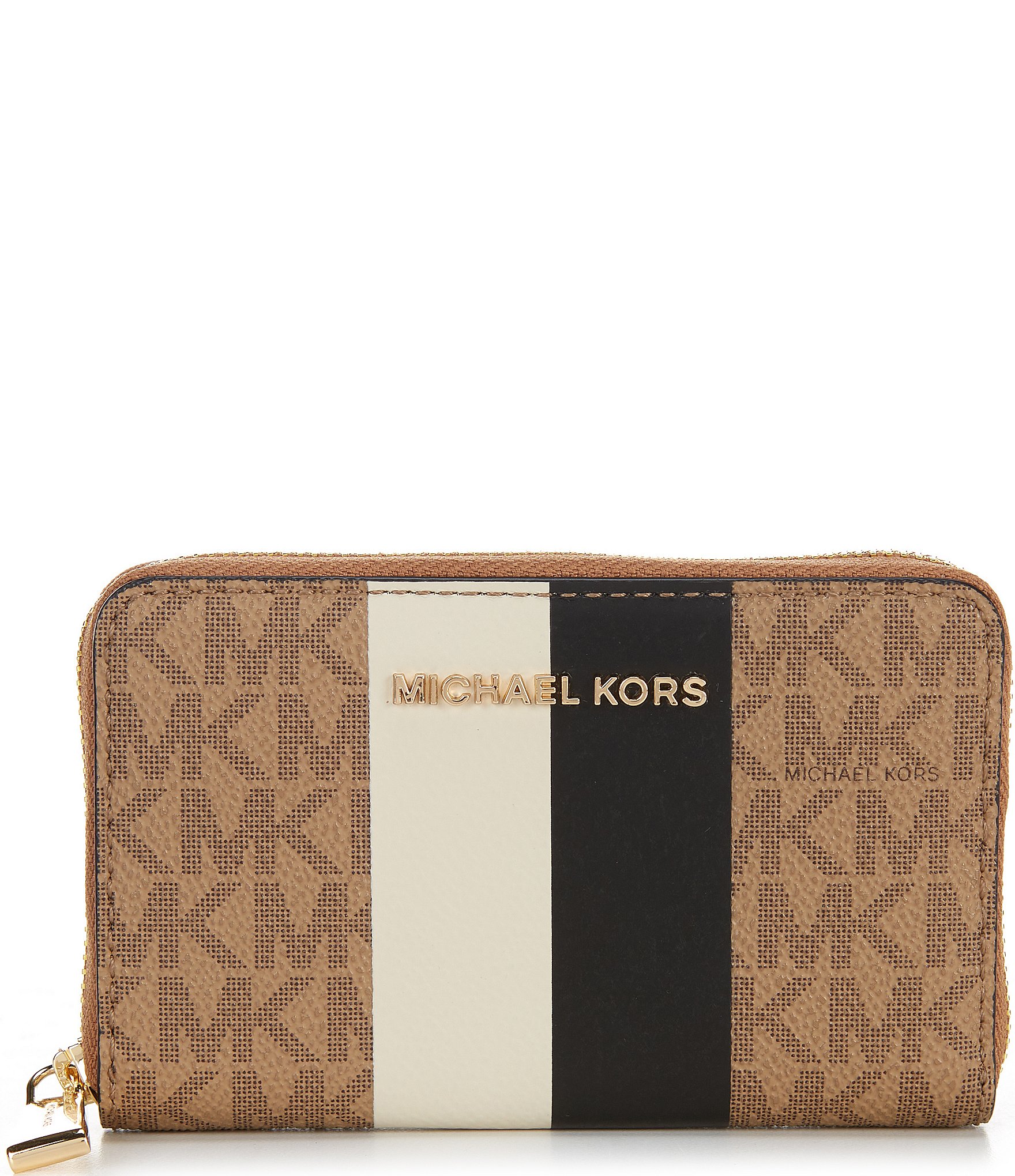  Michael Kors Jet Set Small Zip Around Card Case