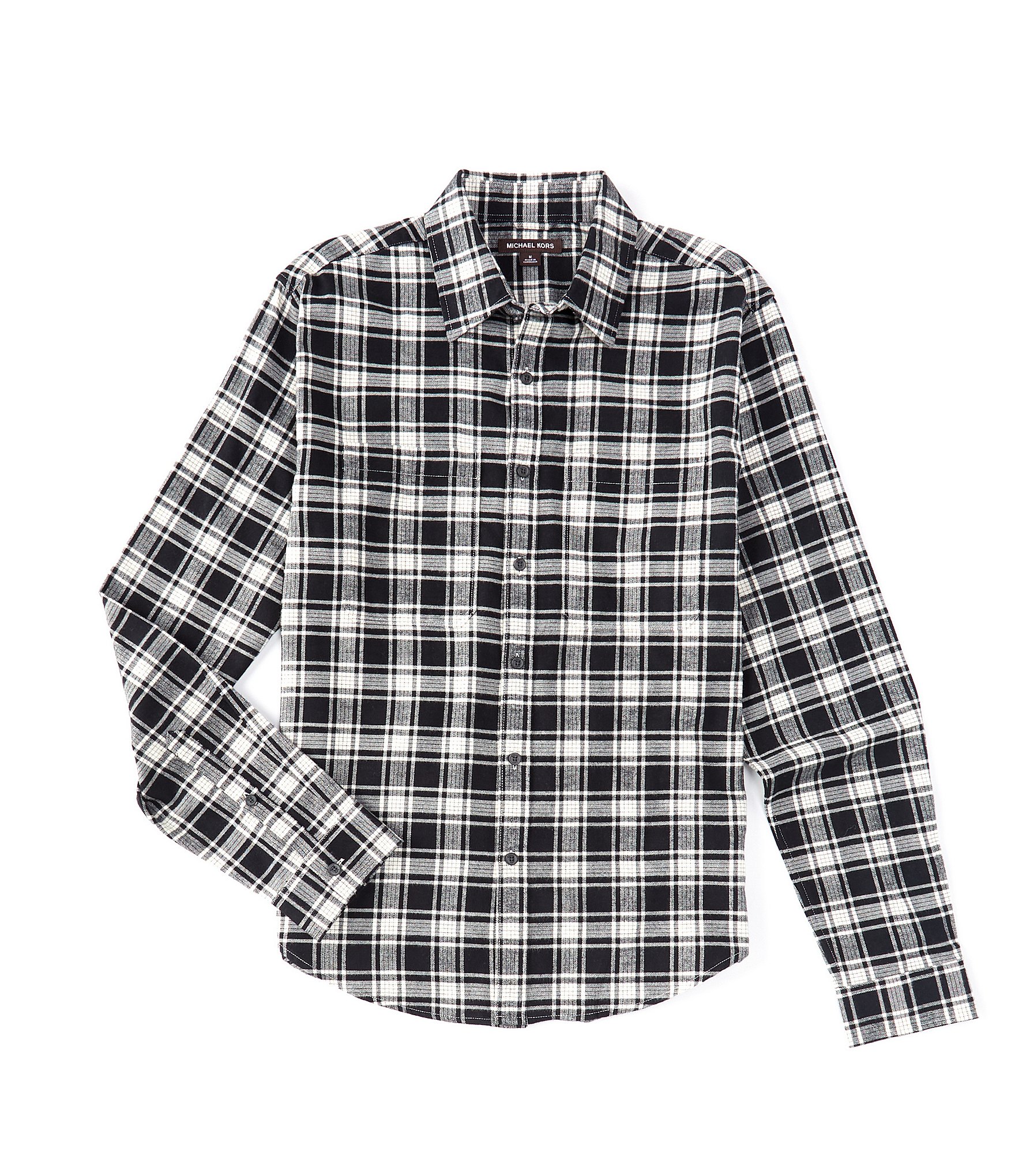 Michael Kors Flannel Long-Sleeve Woven Shirt | Dillard's