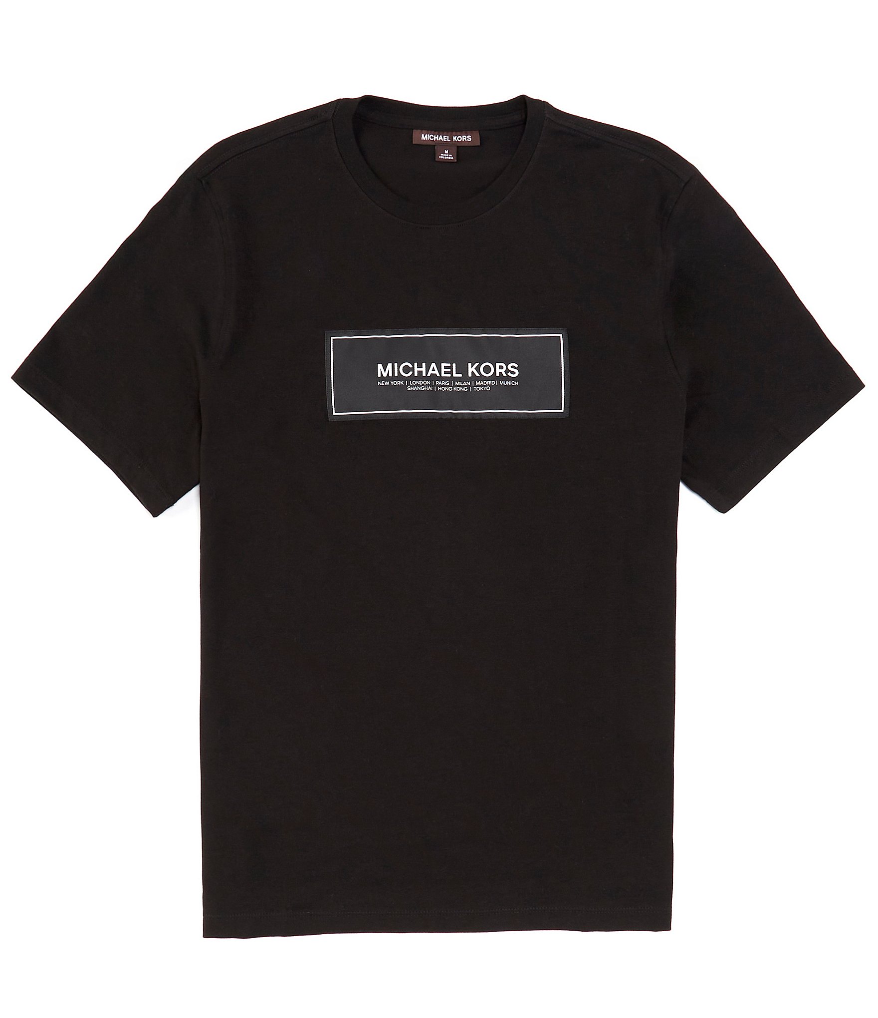 Michael Kors New Flagship Logo Short Sleeve T-Shirt