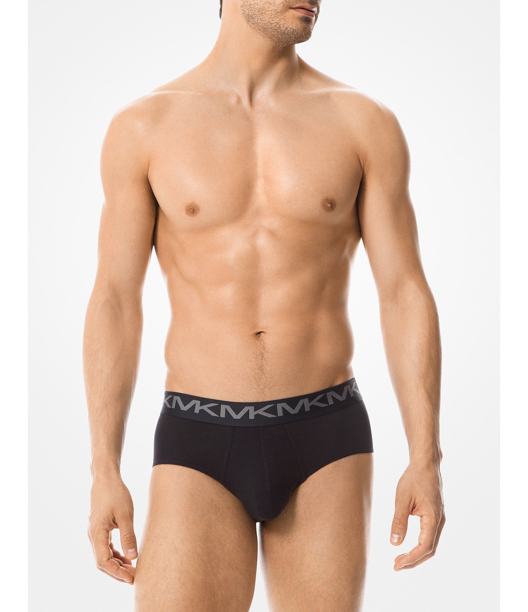 MK Michael Kors Mesh Tech 3 Pack Low Rise Briefs Men's Pouch Underwear New  S-XL