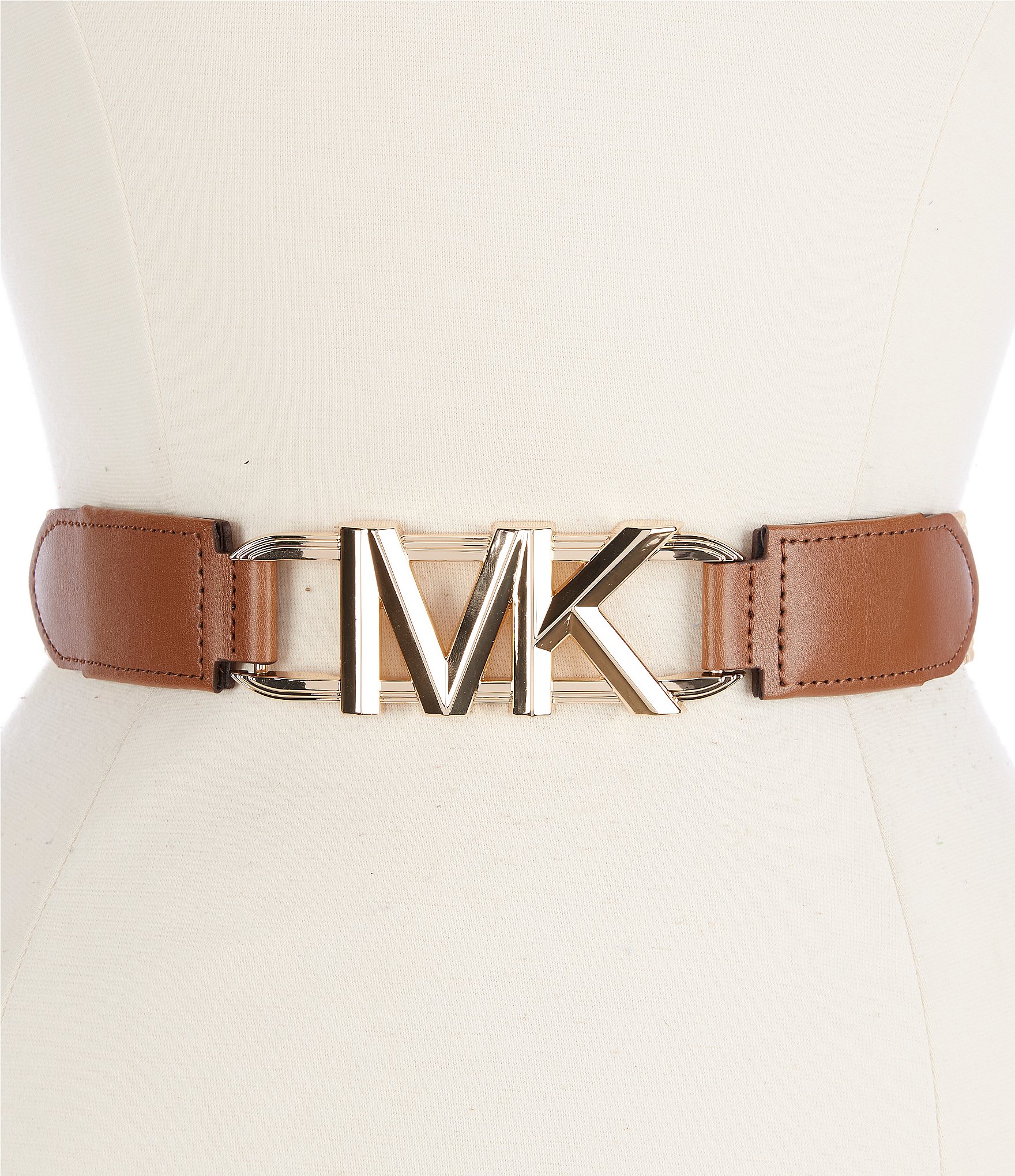 Michael kors stretch clearance belt