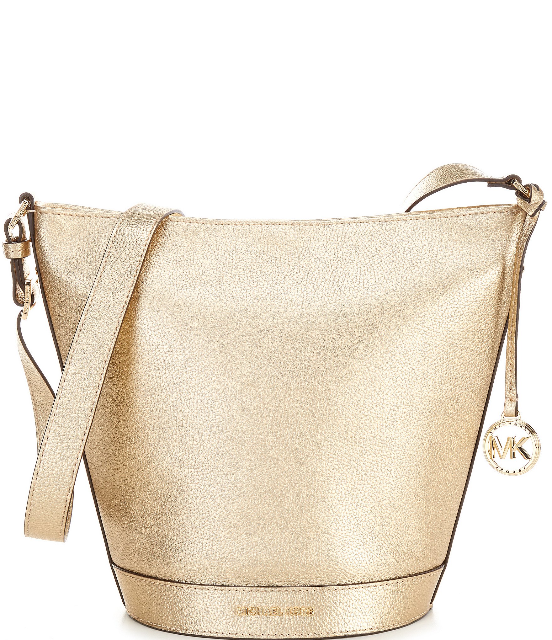 Michael Kors Jet Set Long Gold Leather Chain Clutch Handbag Shoulder Bag  Golden ref.275168 - Joli Closet