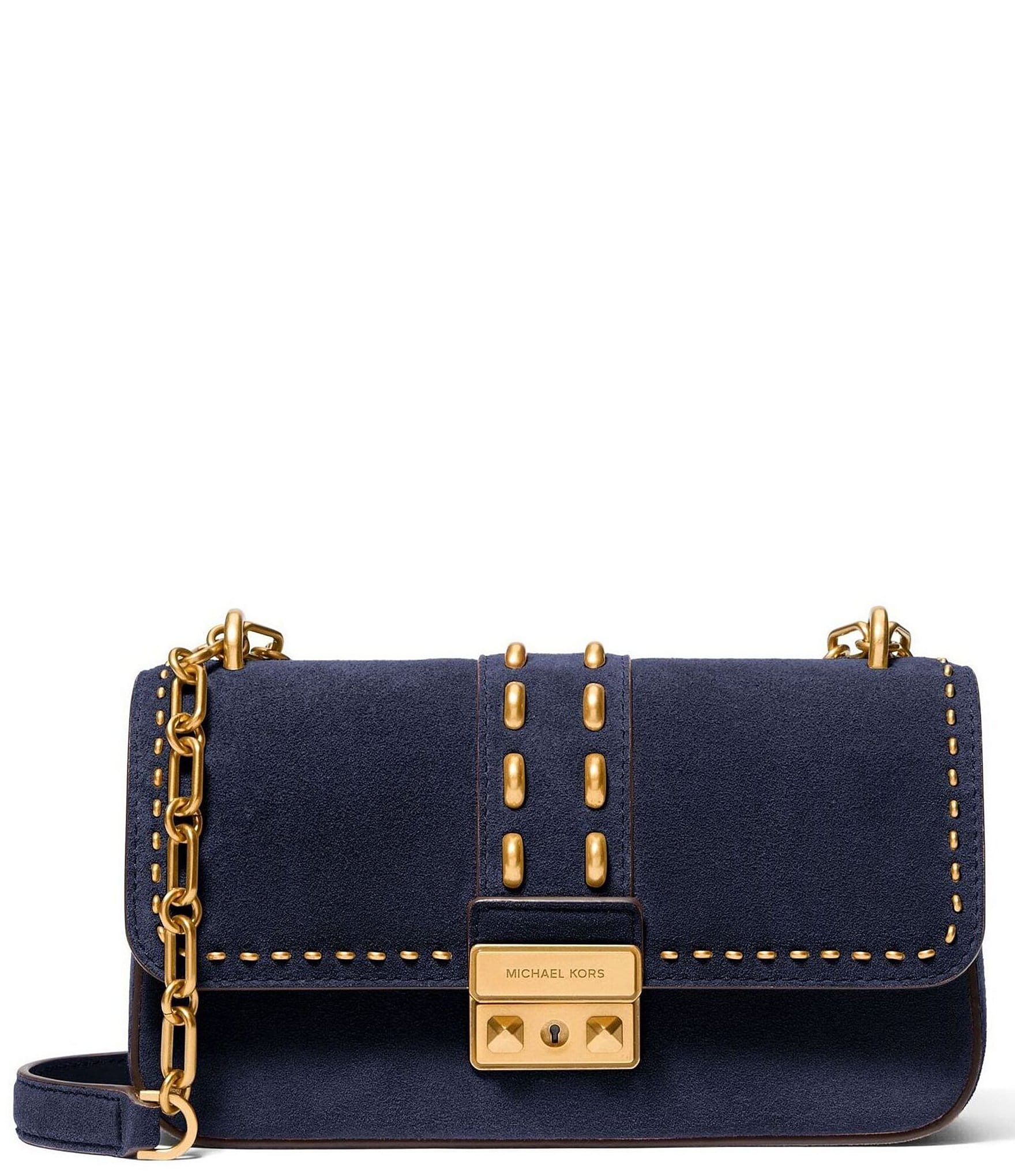 Michael Kors Tribeca Small Convertible Chain Shoulder Bag