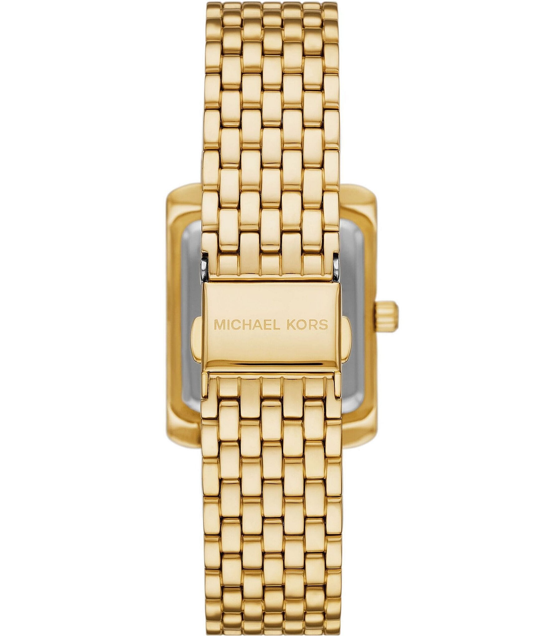 Michael Kors Women's Emery Three-Hand Gold Tone Stainless Steel Bracelet Watch