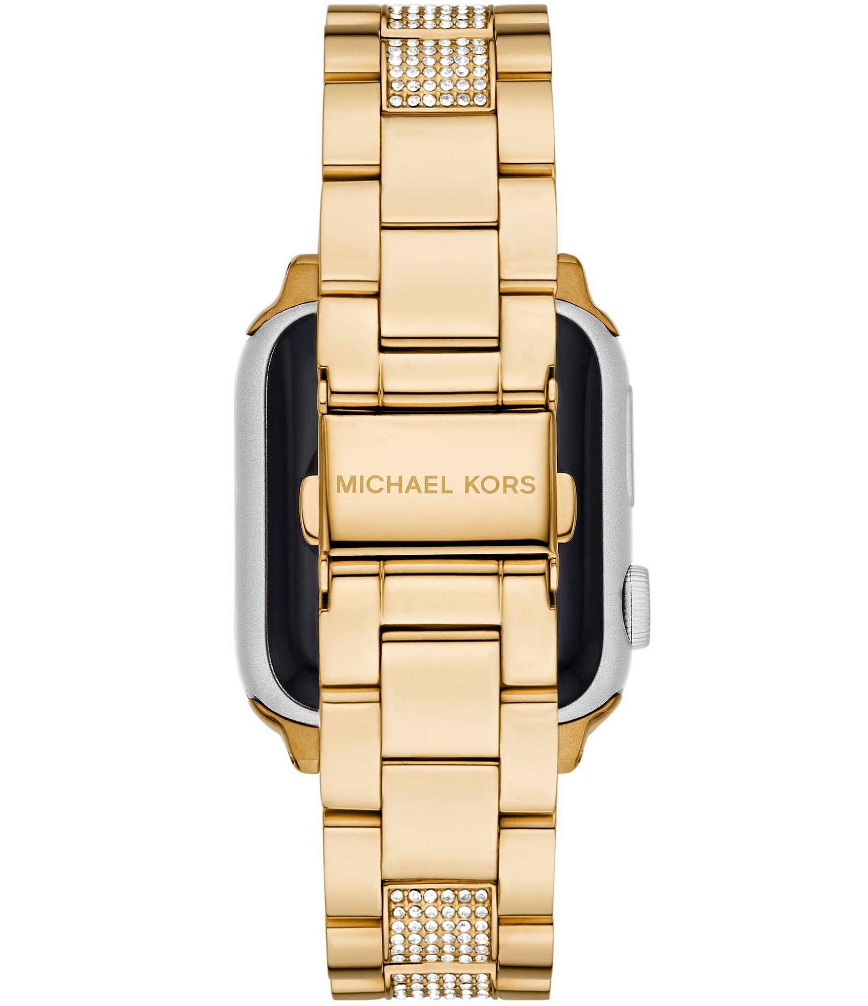 Michael Kors Women's Gold-Tone Stainless Steel Curb Chain 38/40/41mm Apple Watch® Band