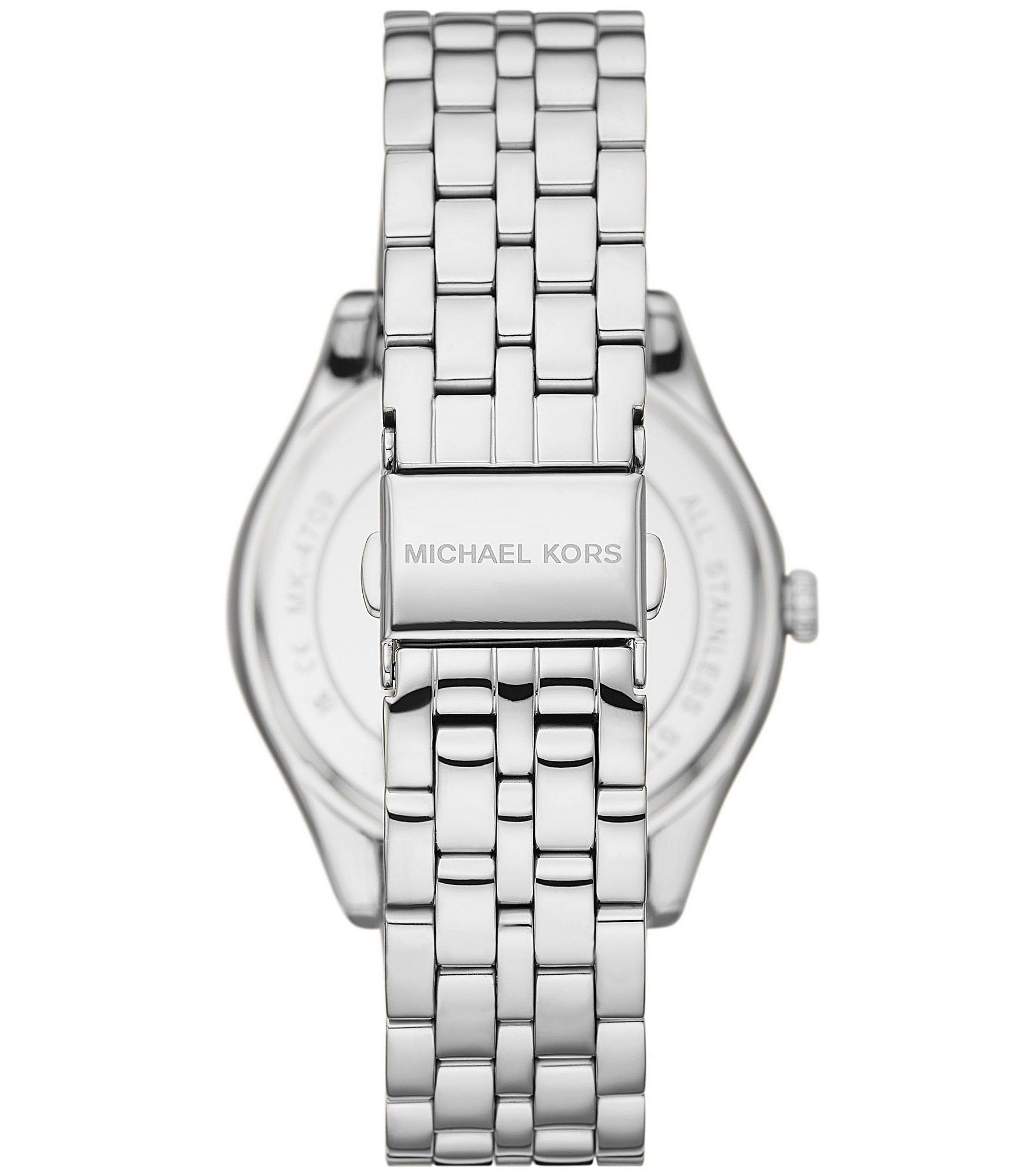 Michael Kors Women's Harlowe Three-Hand Stainless Steel Bracelet Watch