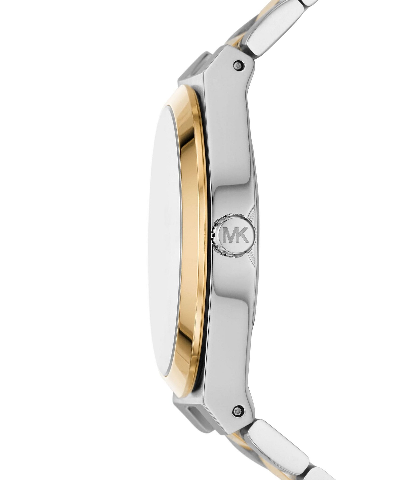 Michael Kors Women's Lennox Three-Hand Two-Tone Stainless Steel Bracelet Watch