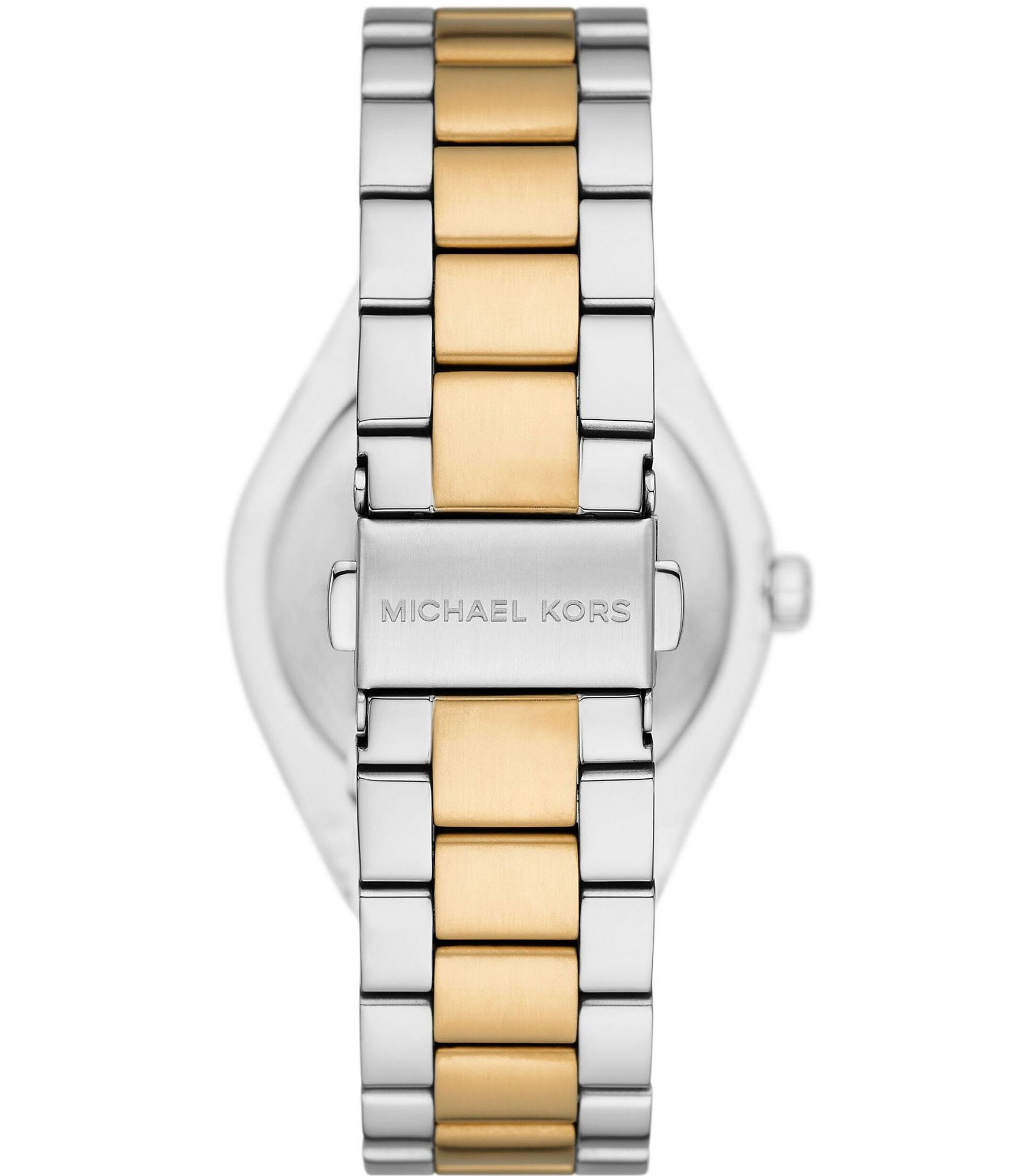 Michael Kors Women's Lennox Three-Hand Two-Tone Stainless Steel Bracelet Watch