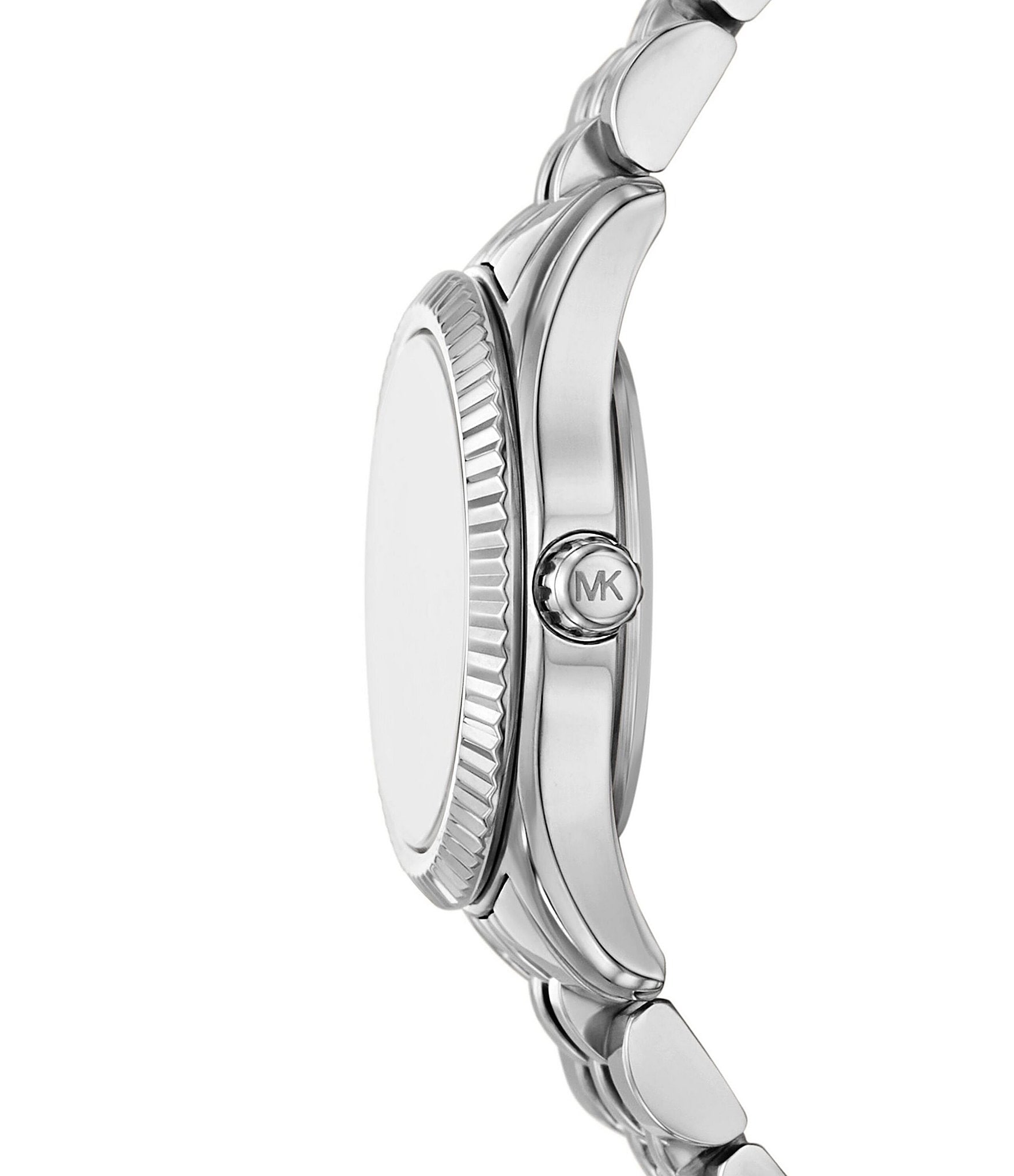 Michael Kors Women's Lexington Three-Hand Crystal Dial Stainless Steel Bracelet Watch