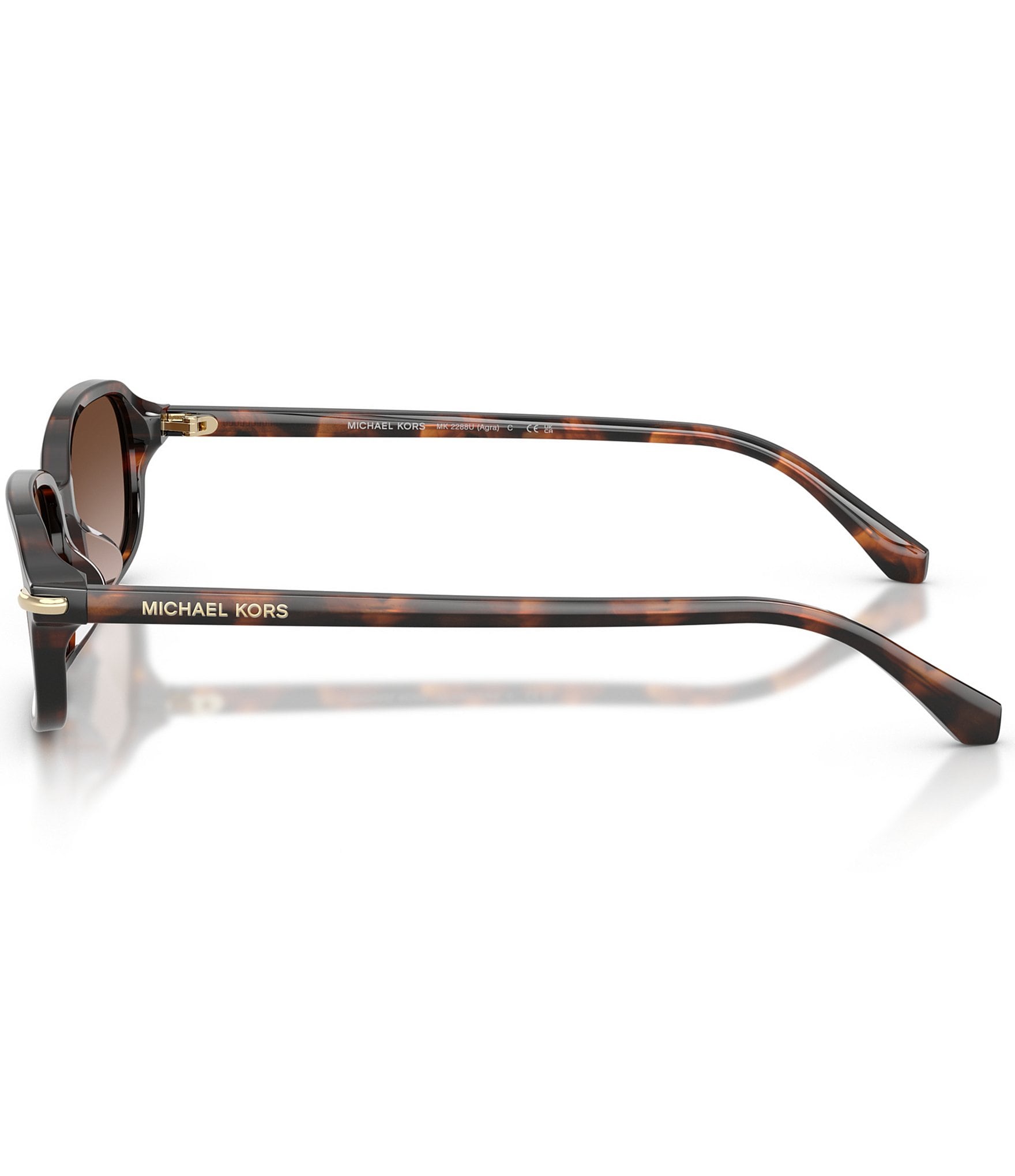 Michael Kors Women's MK2288U Agra 56mm Rectangle Sunglasses