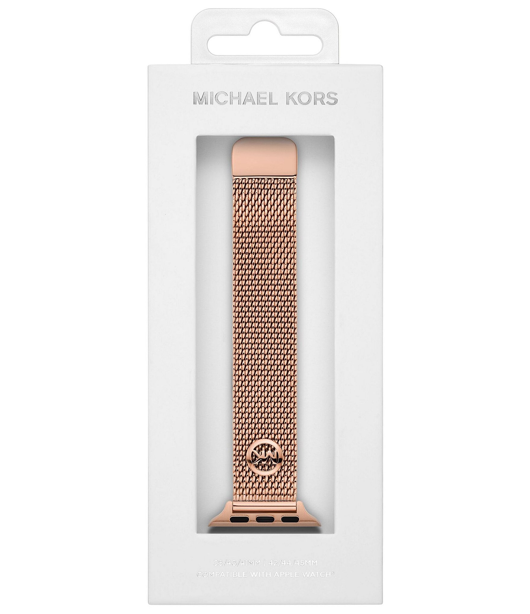 Michael Kors Women's Rose Gold Stainless Steel Mesh Band for Apple Watch®