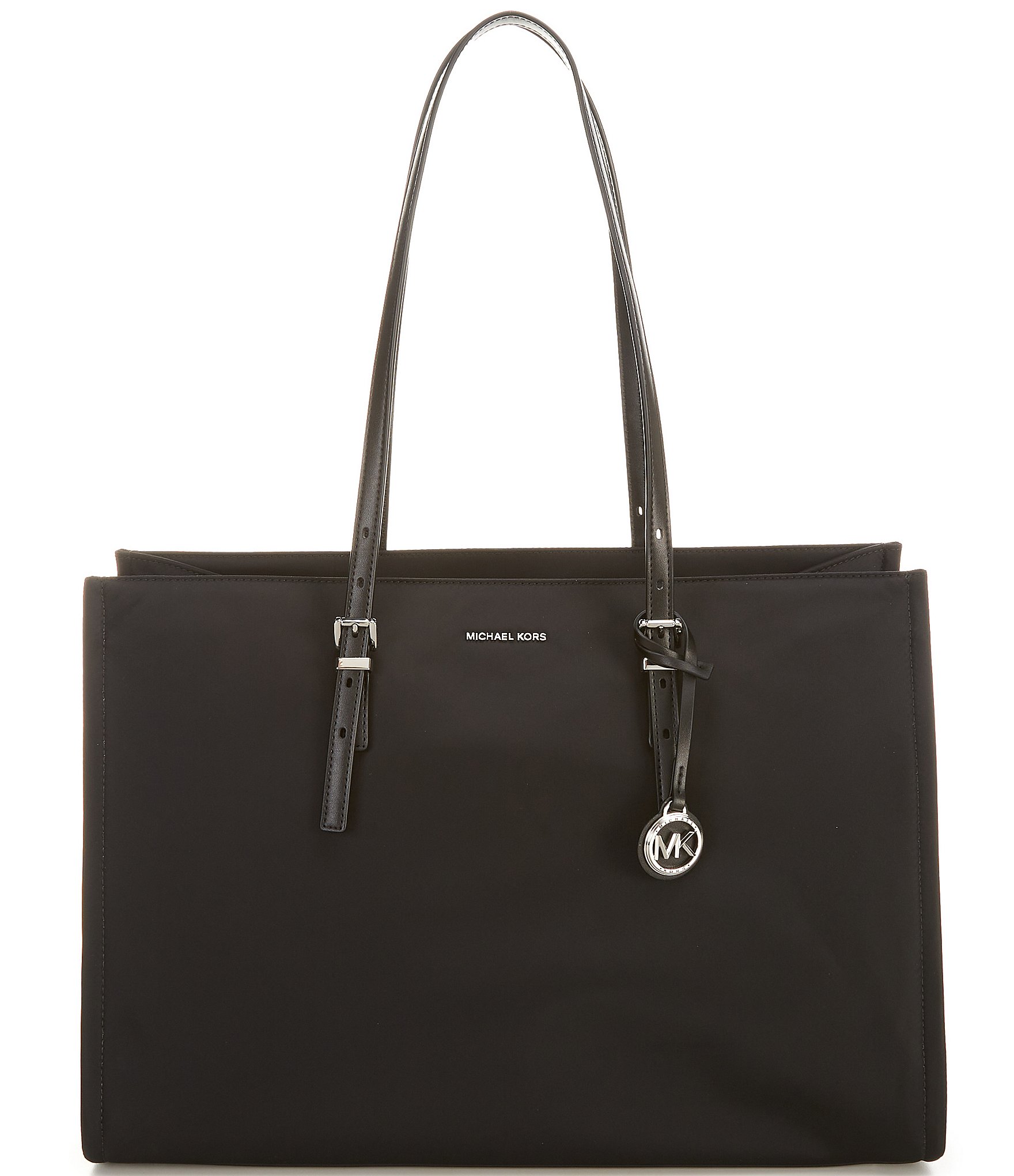 Michael Kors Zadie Large East West Multi Function Nylon Top Zip Tote Bag