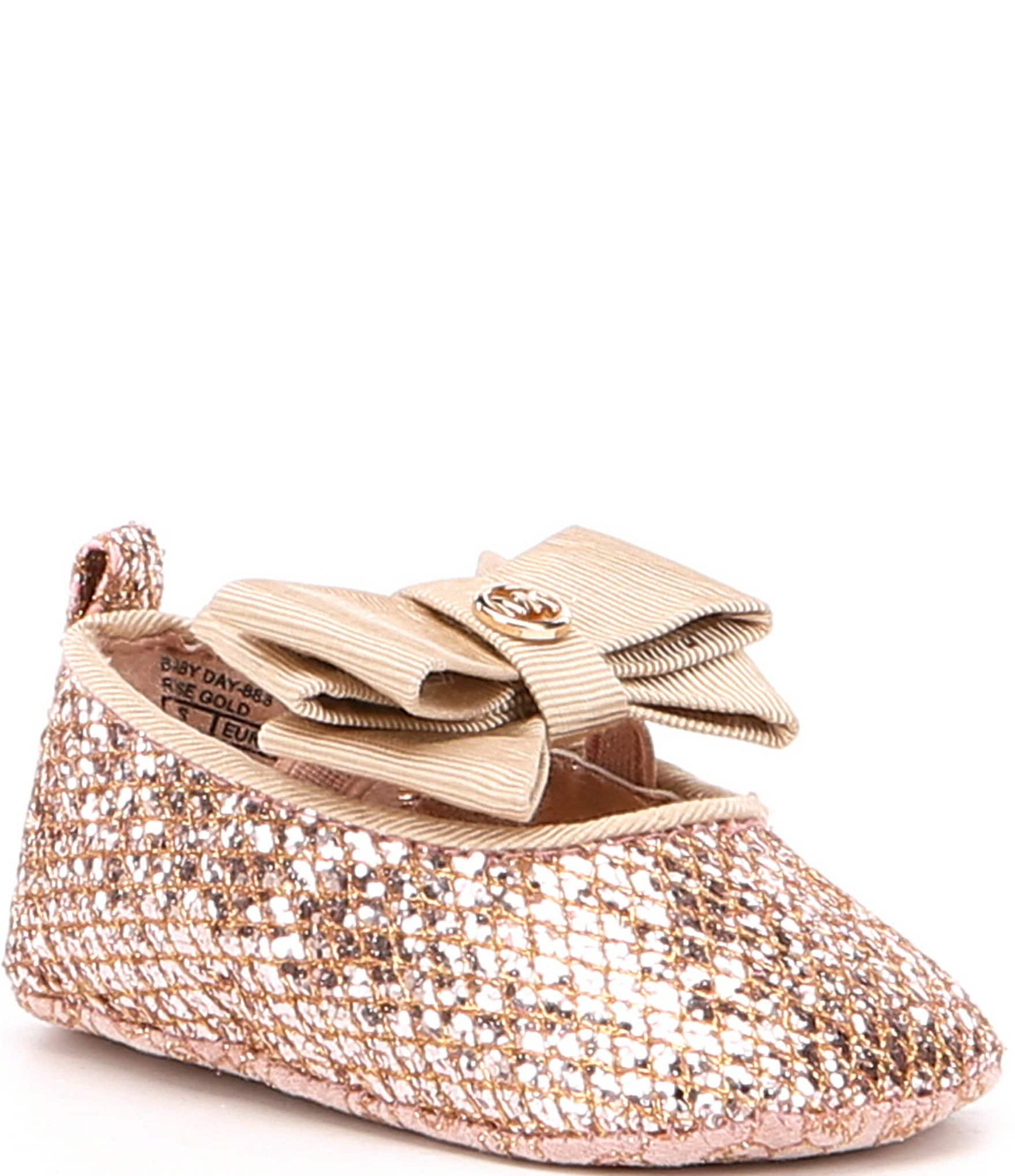 Michael Michael Kors Girls Baby Day Sparkle Ballet Bow Detail