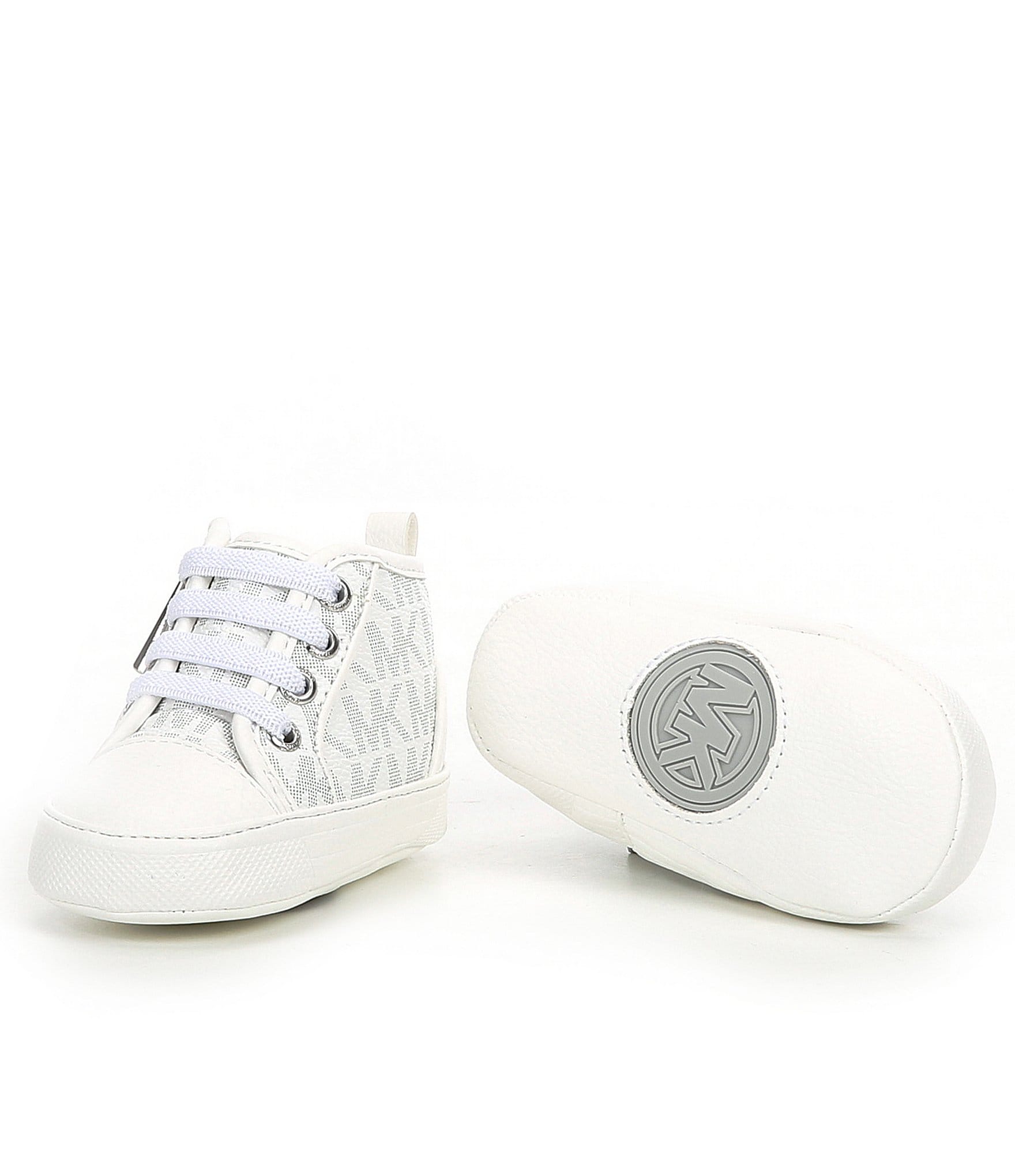 MICHAEL Michael Kors Girls' Baby Split Hi-Top Sneaker Crib Shoes ...