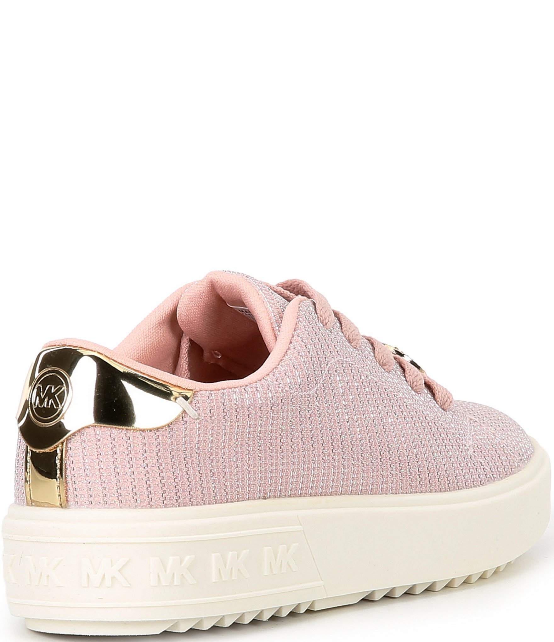 MICHAEL Michael Kors Girls' Emmet Grove Metallic Mesh Sneakers (Toddler)