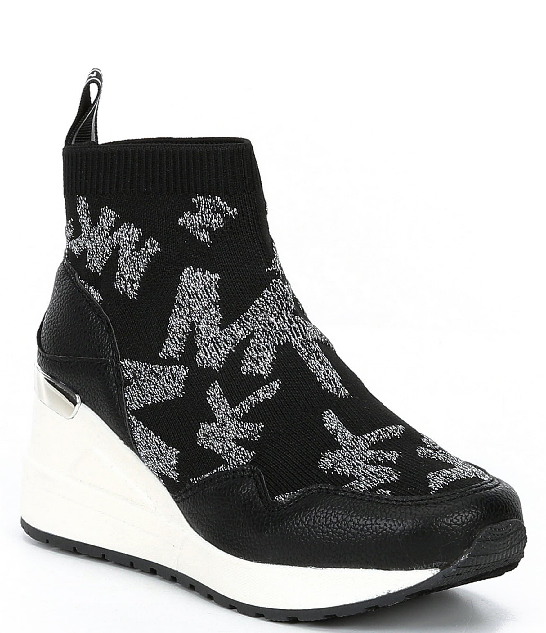 MICHAEL Michael Kors Girls' Neo Osker High Top Wedge Sneakers (Youth ...