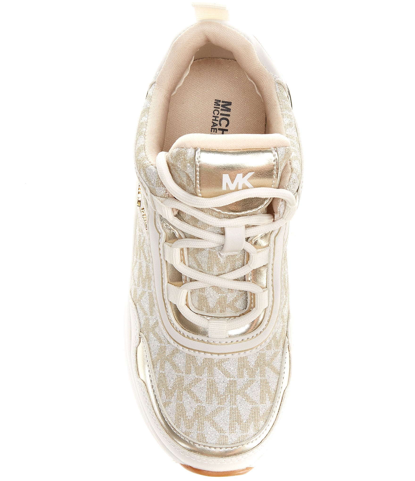 MICHAEL Michael Kors Girls' Olympia Glitter Sneakers (Youth)