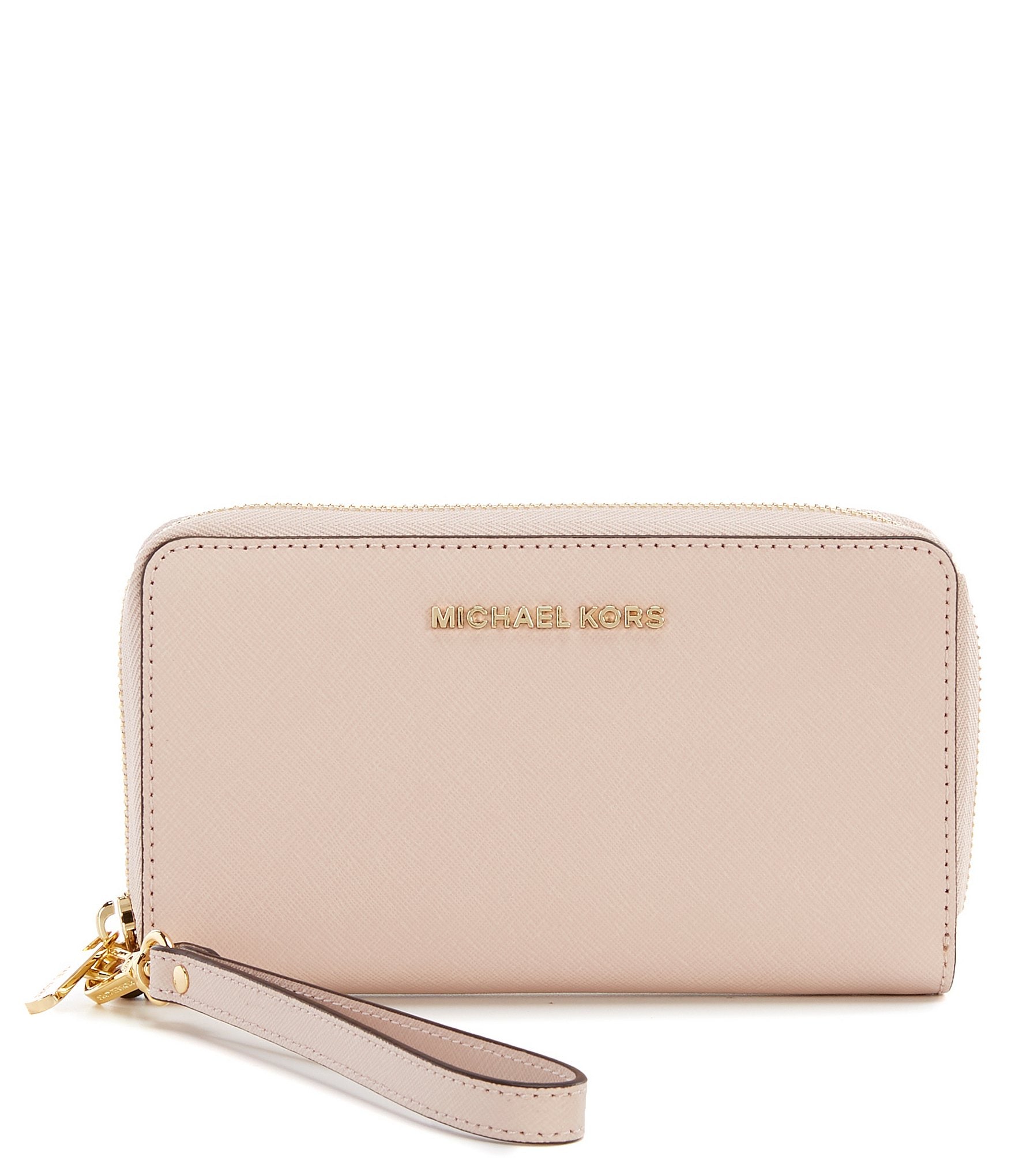 MK pink wallet