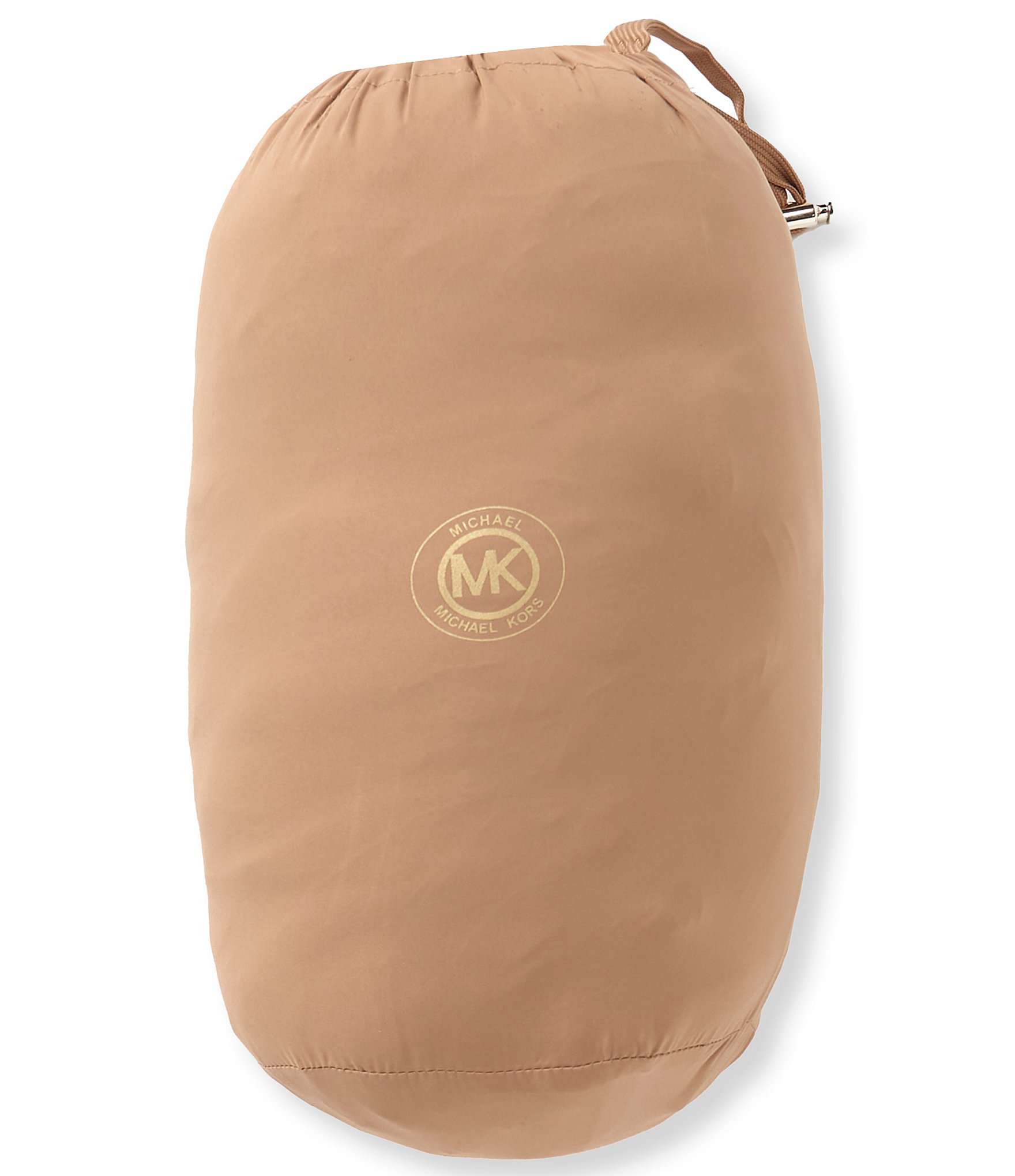MICHAEL Michael Kors Quilted Stand Collar Hooded Packable Zip Front Puffer