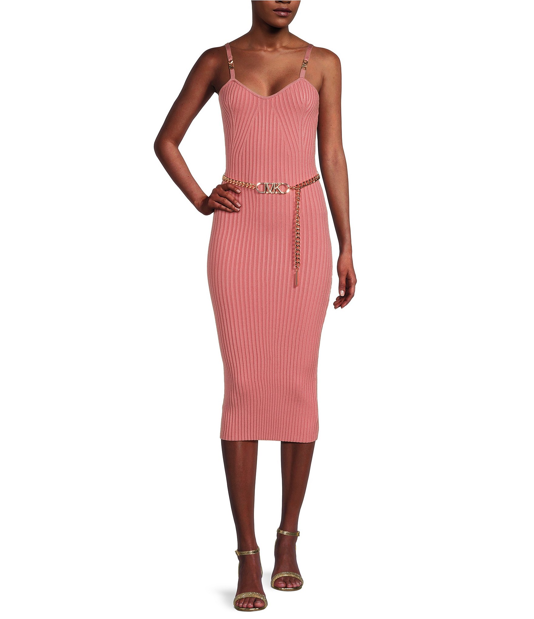 Michael Kors Pink Lace Dress  Todays Fashion Item  Lace pink dress  Fashion Yellow lace dresses