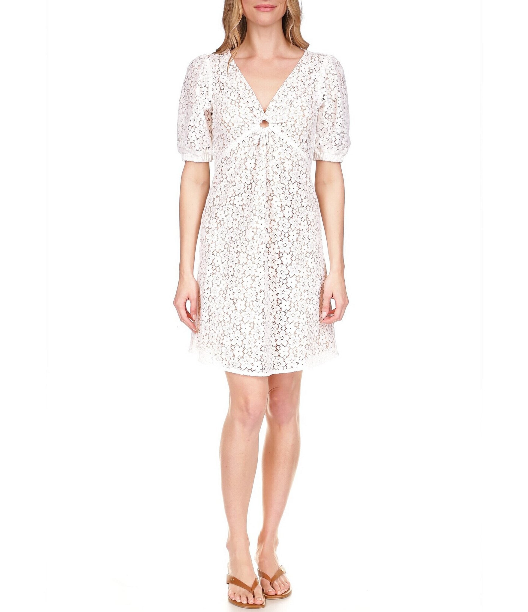 Michael kors floral outlet lace dress