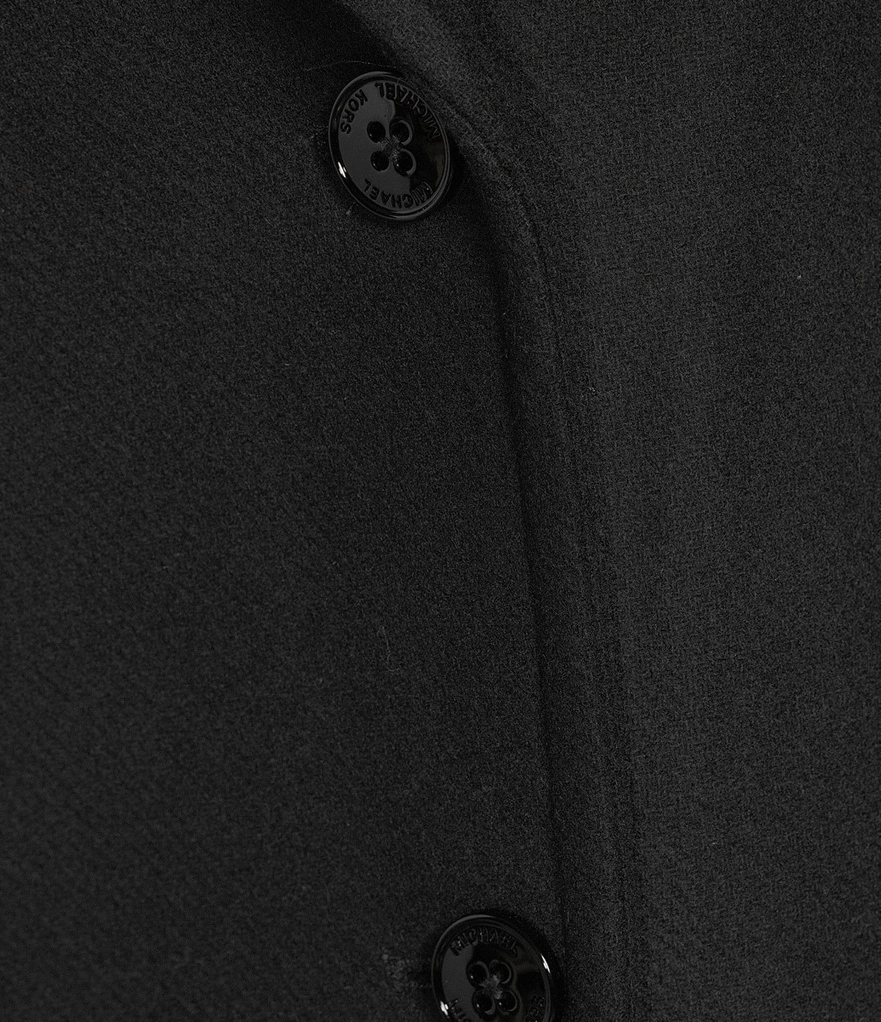 MICHAEL Michael Kors Wool Blend Notch Lapel Double Breasted Peacoat