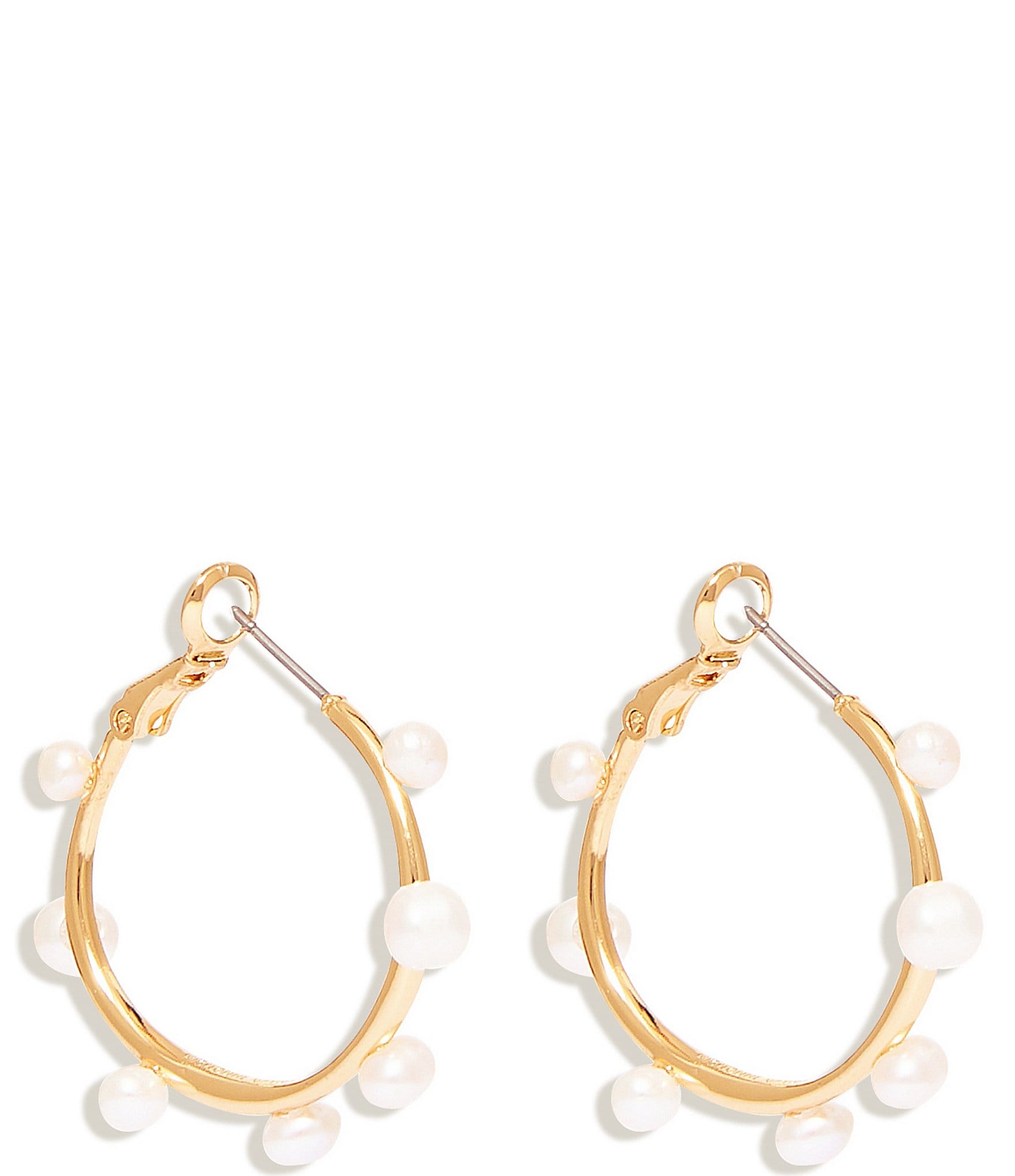 Mignonne Gavigan Isla Freshwater Pearl Mini Hoop Earrings | Dillard's