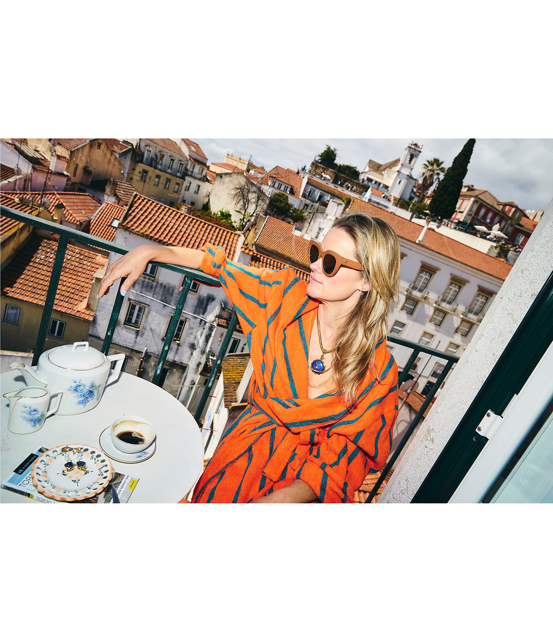 Mignonne Gavigan Luma Statement Drop Earrings