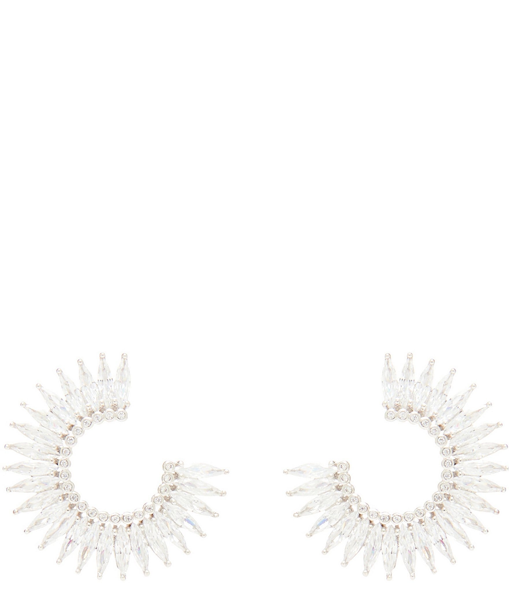 Mignonne Gavigan Madeline Crystal Hoop Earrings