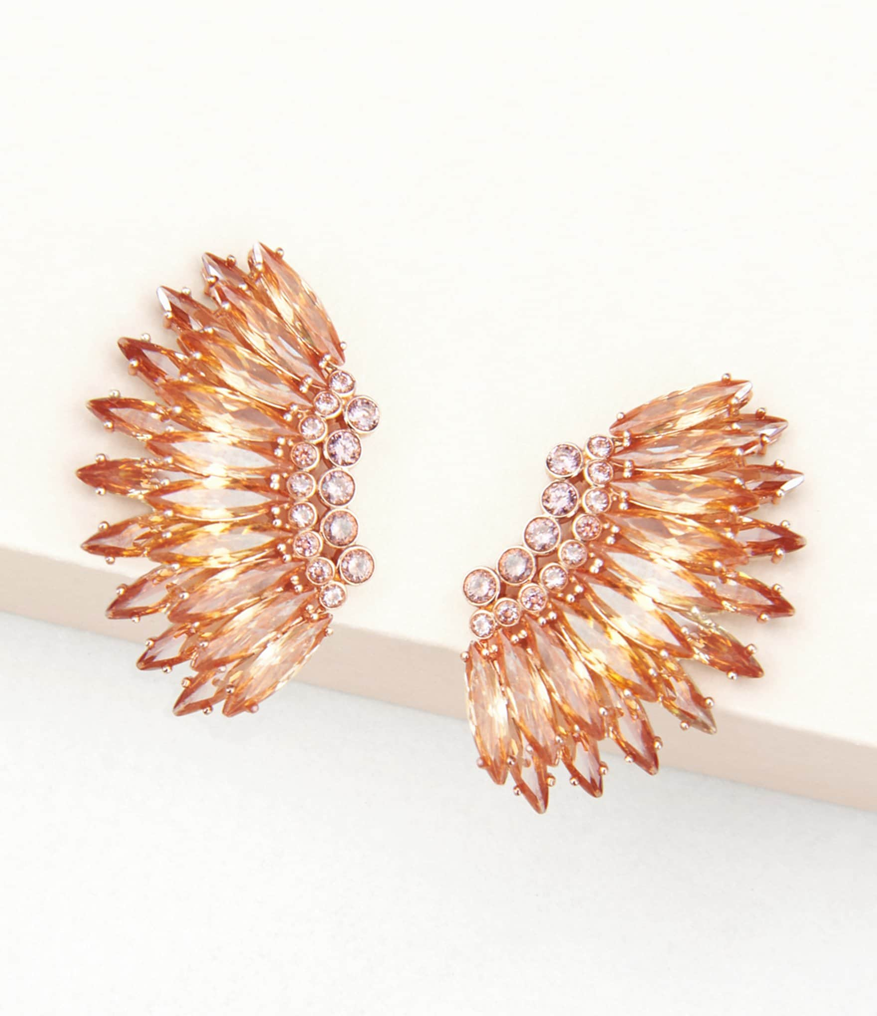 Mignonne Gavigan Mini Madeline Crystal Statement Stud Earrings