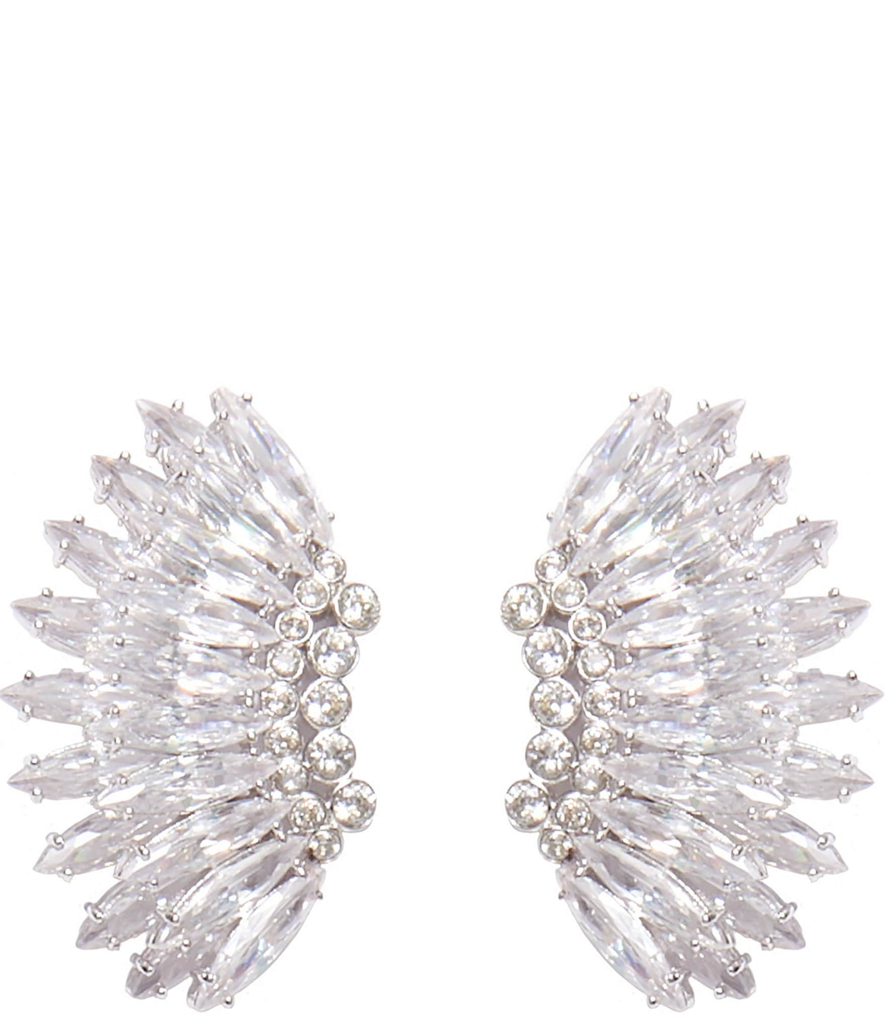 Mignonne Gavigan Mini Madeline Crystal Statement Stud Earrings