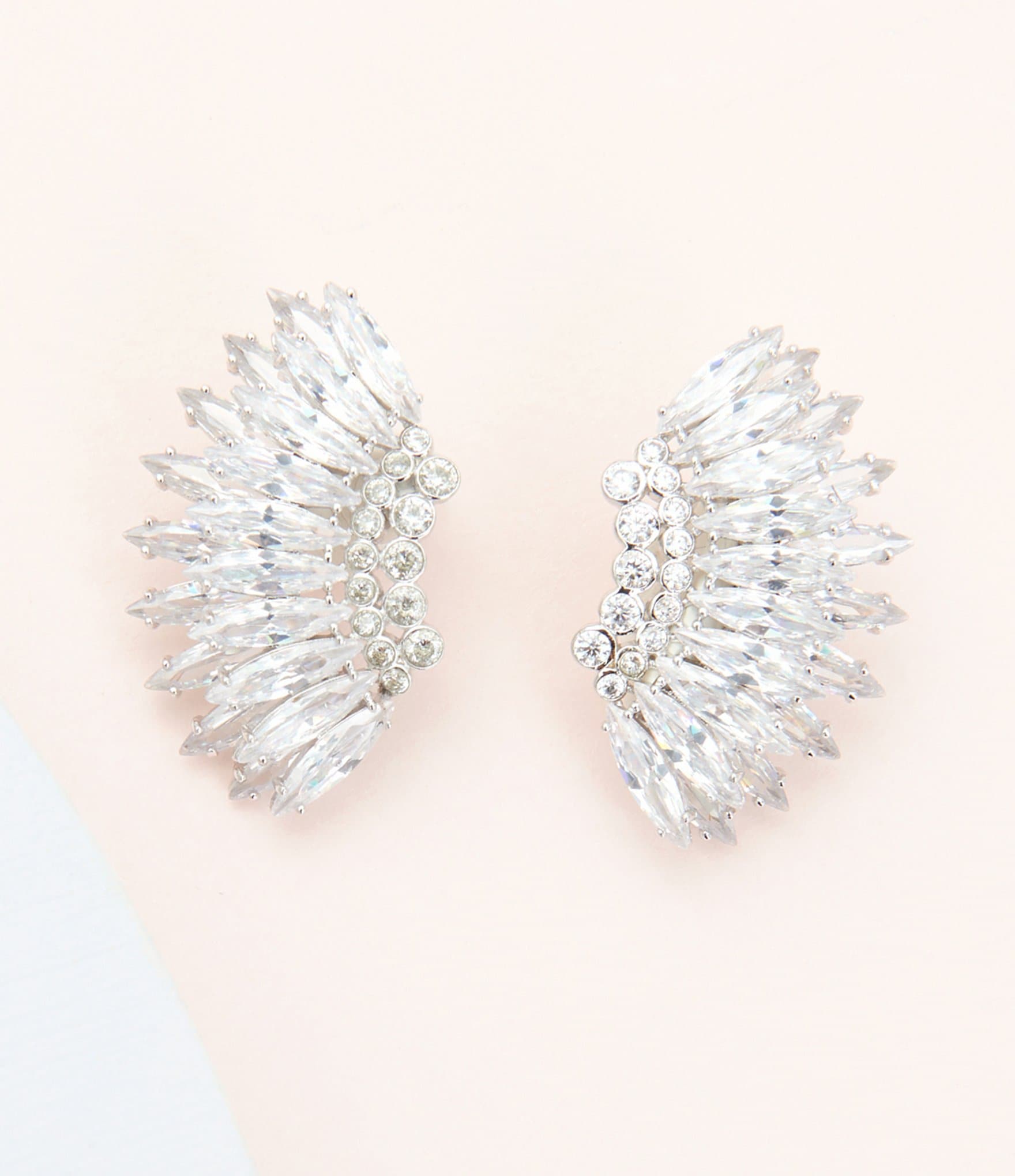 Mignonne Gavigan Mini Madeline Crystal Statement Stud Earrings