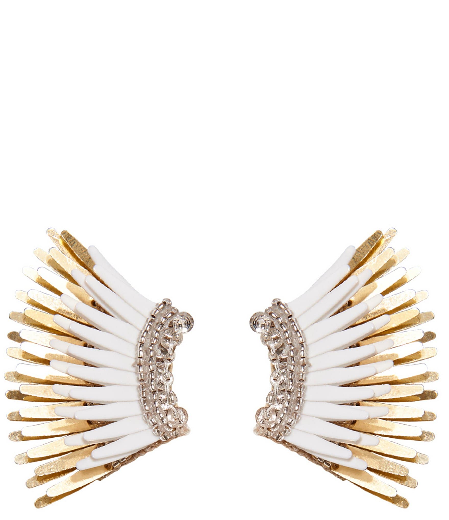 Mignonne Gavigan Mini Madeline Gold Statement Stud Earrings