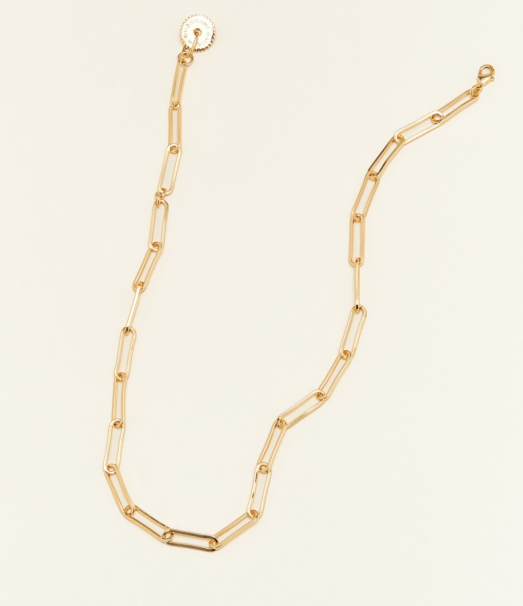 Mignonne Gavigan Paper Clip Chain Necklace