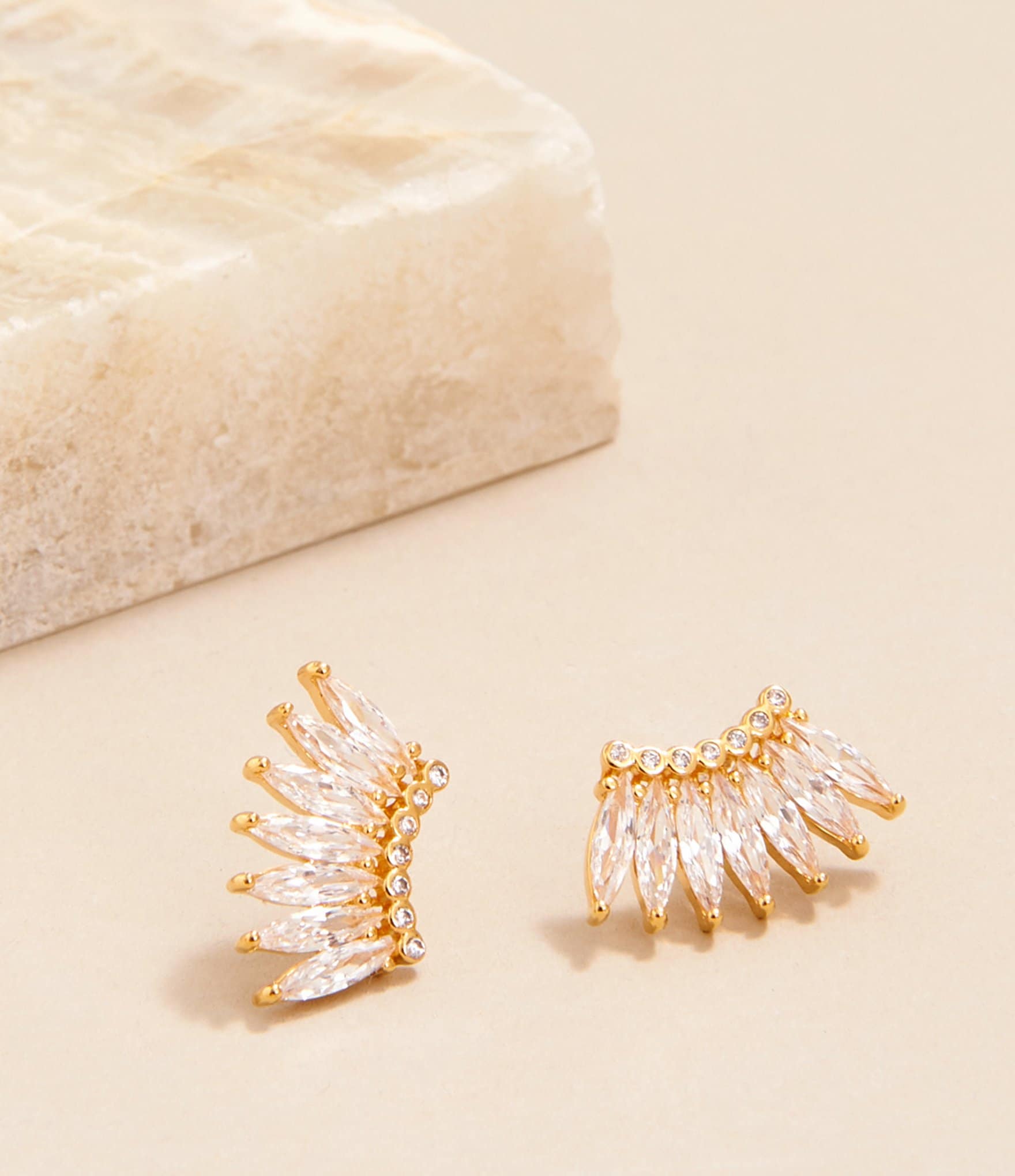 Mignonne Gavigan Petite Madeline Crystal Stud Earrings