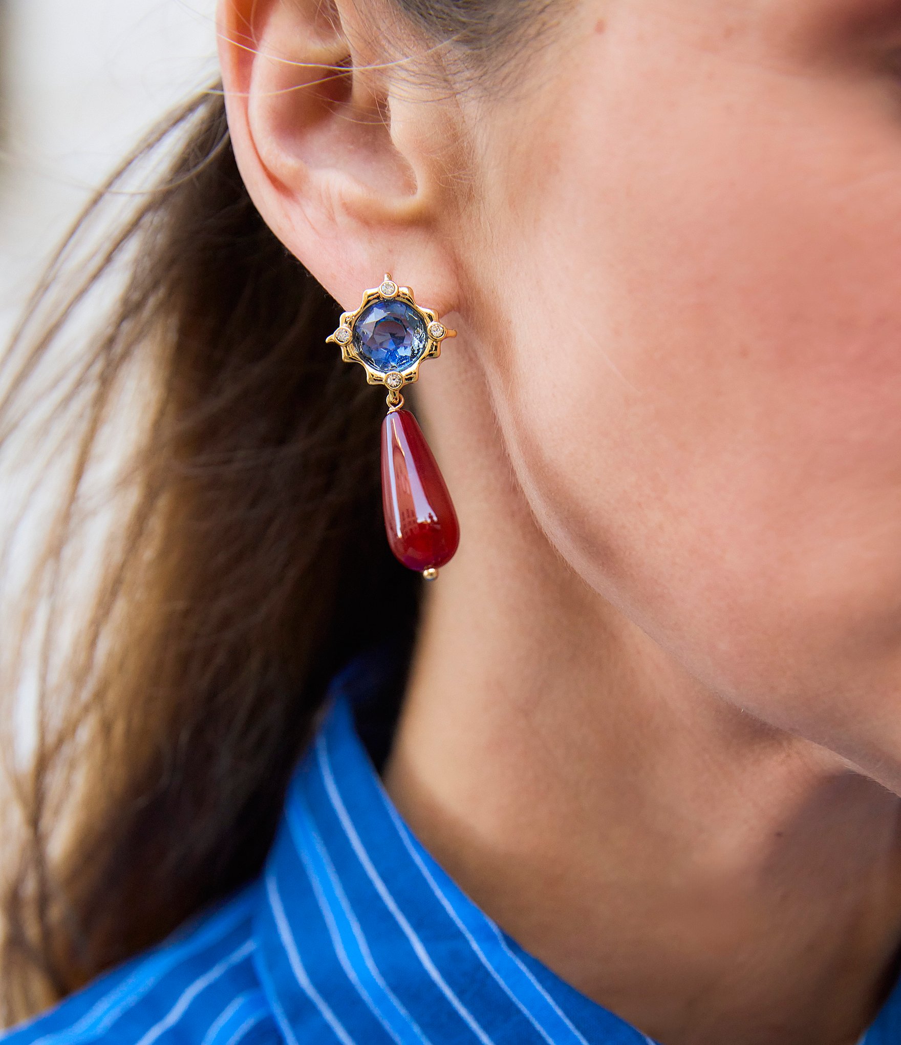 Mignonne Gavigan Via Drop Earrings