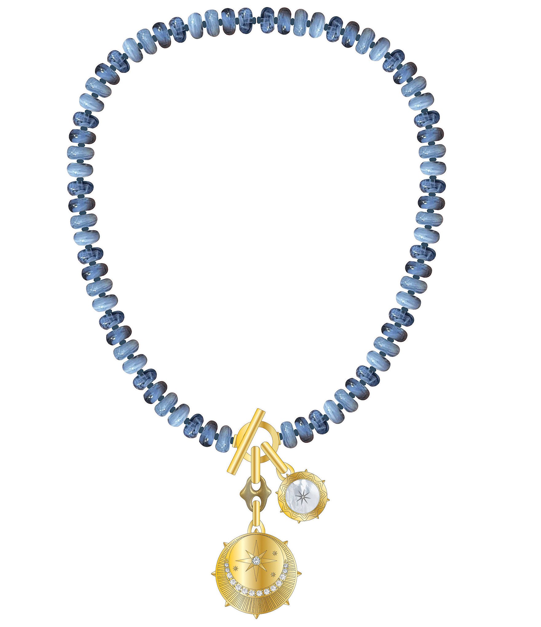 Mignonne Gavigan Viva Sol Beaded Collar Necklace