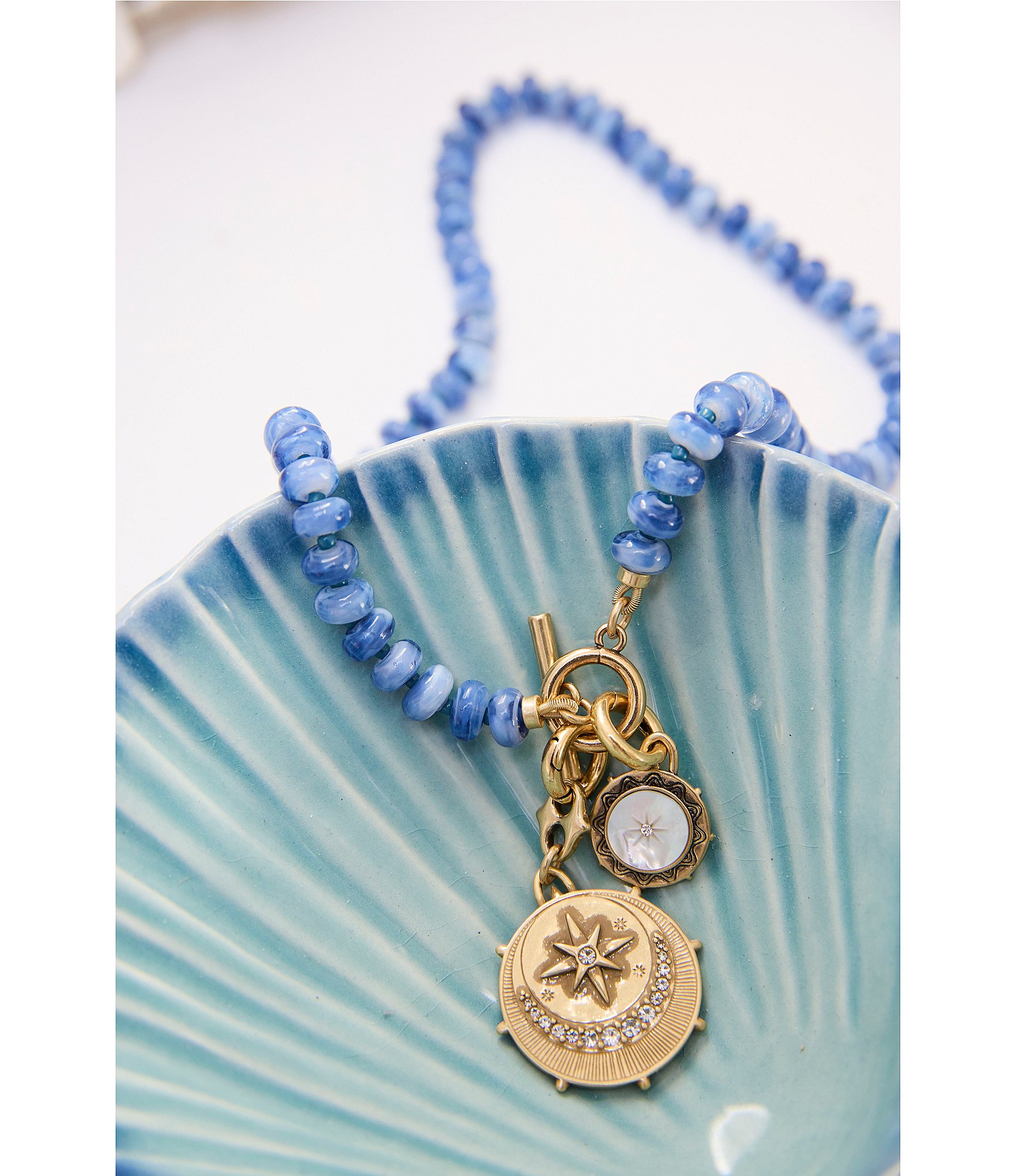 Mignonne Gavigan Viva Sol Beaded Collar Necklace