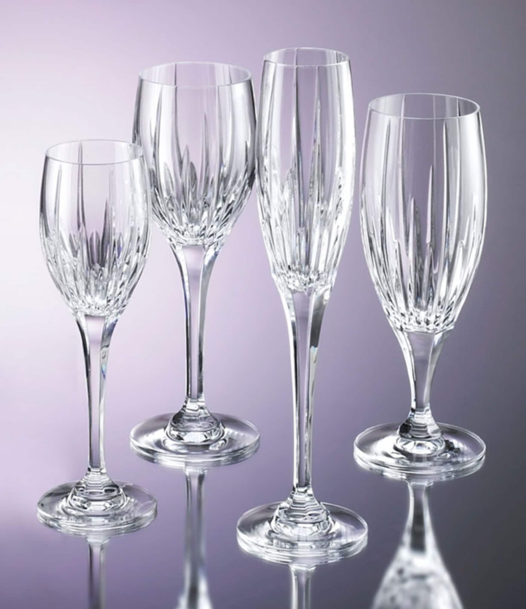 Mikasa Arctic Lights Spire-Cut Crystal Stemware | Dillards