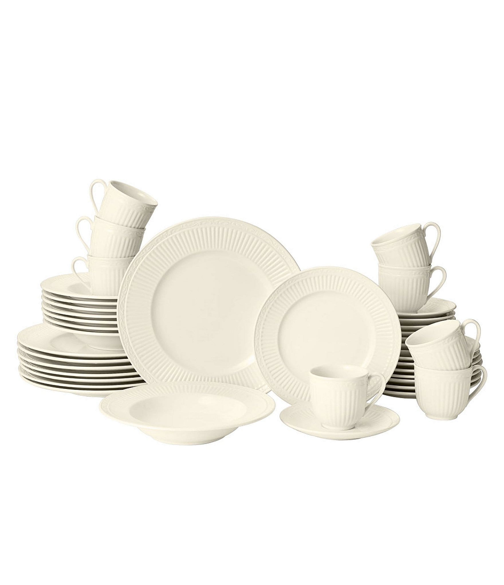 Mikasa Italian Countryside 40Piece Dinnerware Set Dillard's