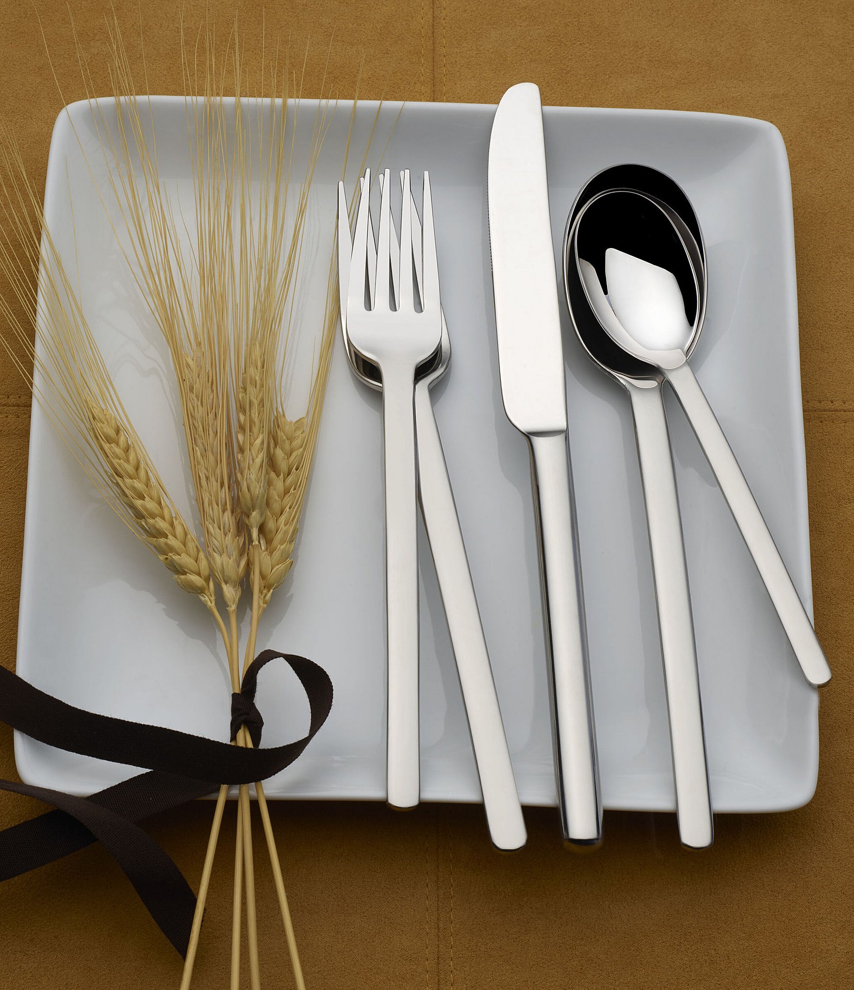 Mikasa Zena 20-Piece Stainless Steel Flatware Set