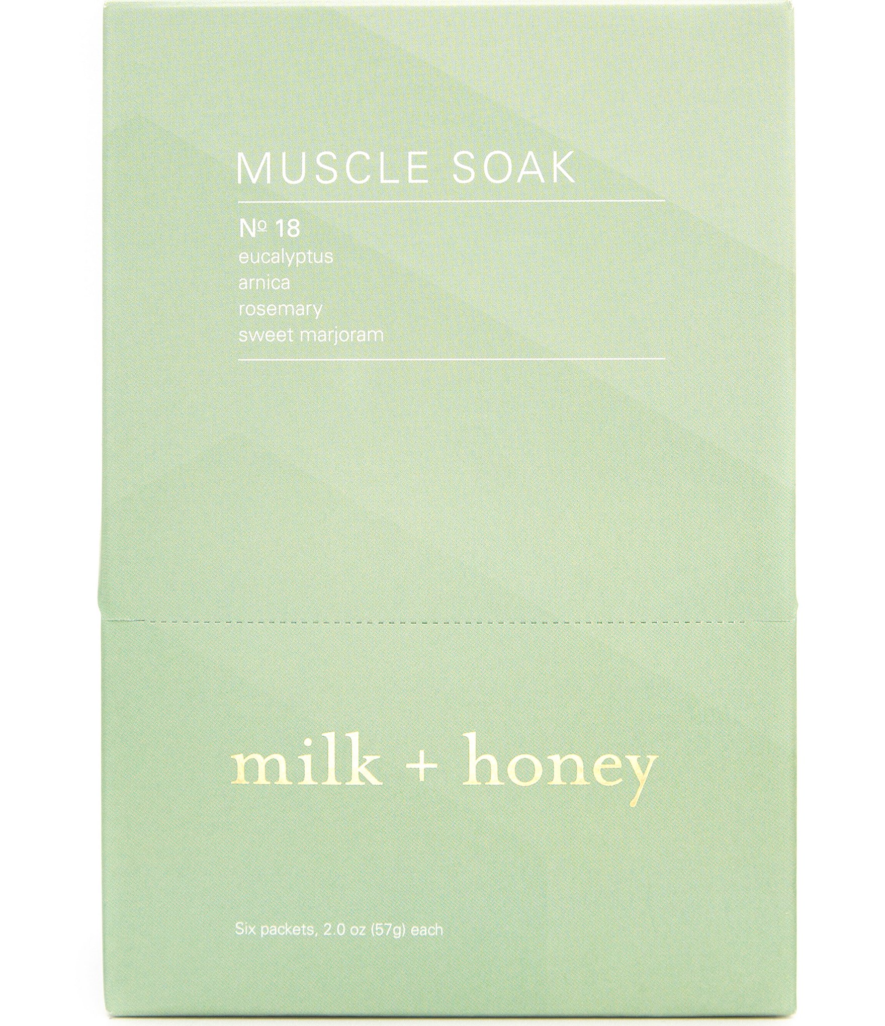 Milk & Honey Muscle Soak No.18 (Set of 6 Packets)