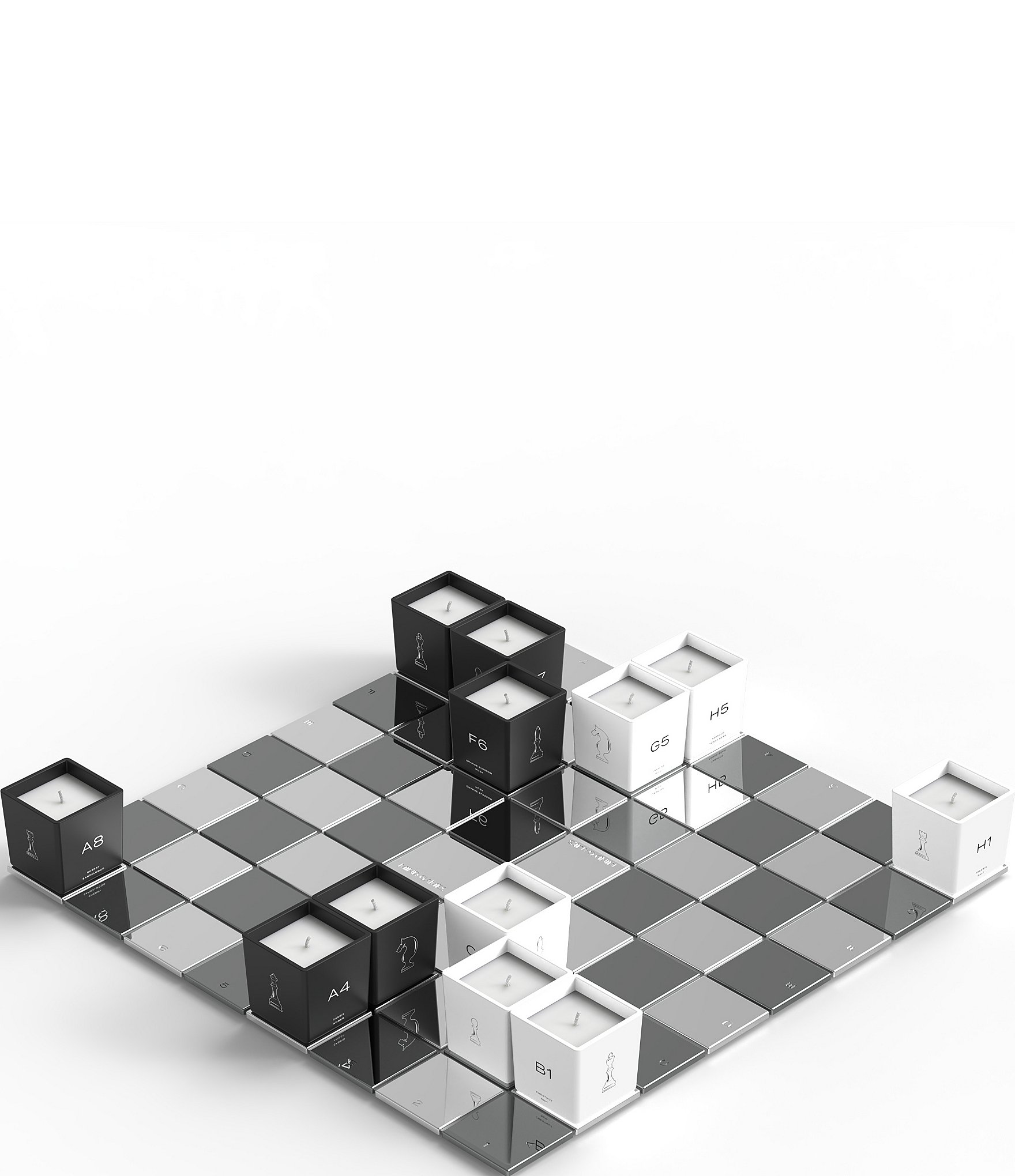 MIND GAMES Limited Edition Luxury Candle and Chessboard Set