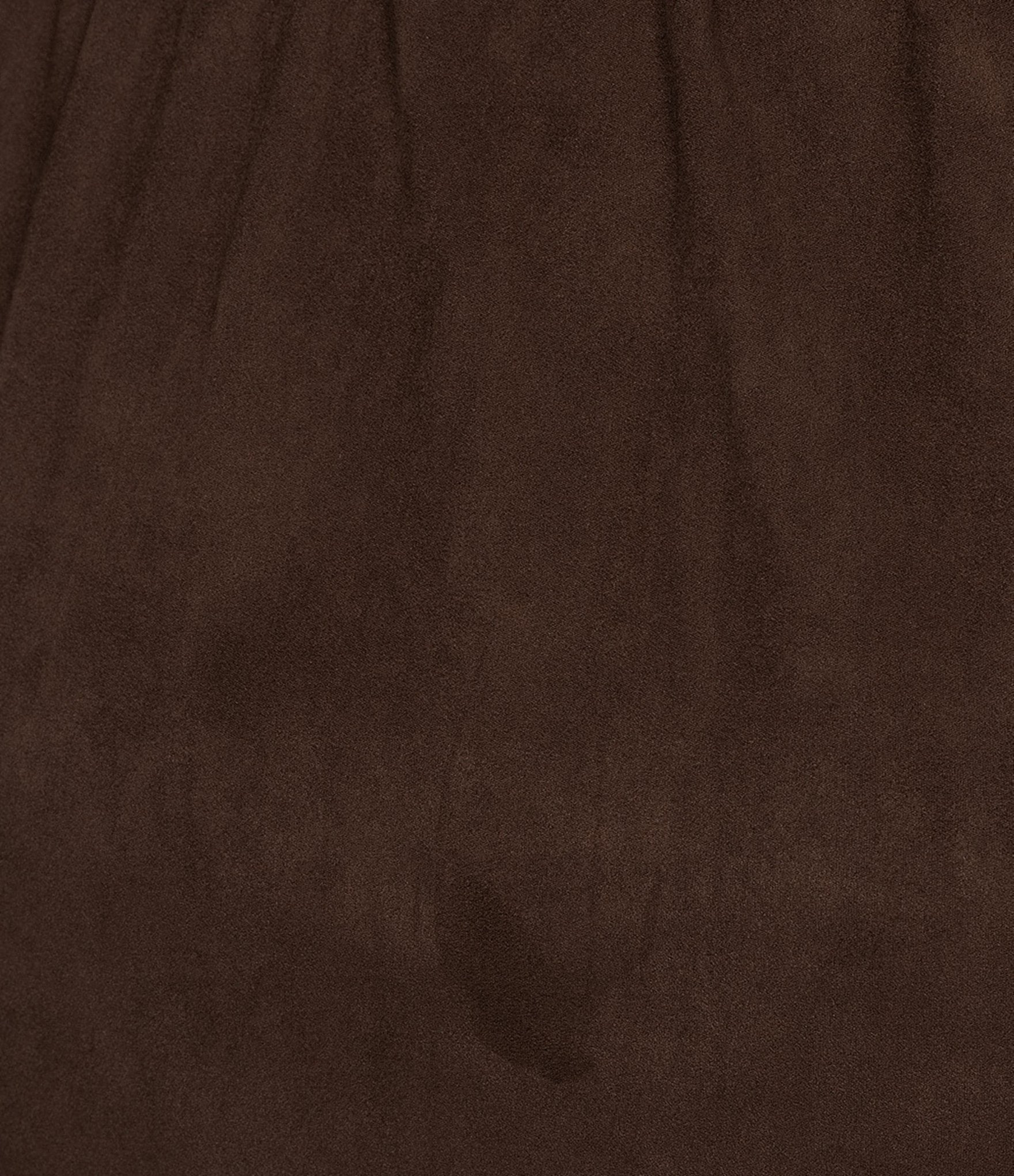 Ming Wang Faux Suede No-Roll Waistband Flared Pull-On Coordinating Maxi Skirt
