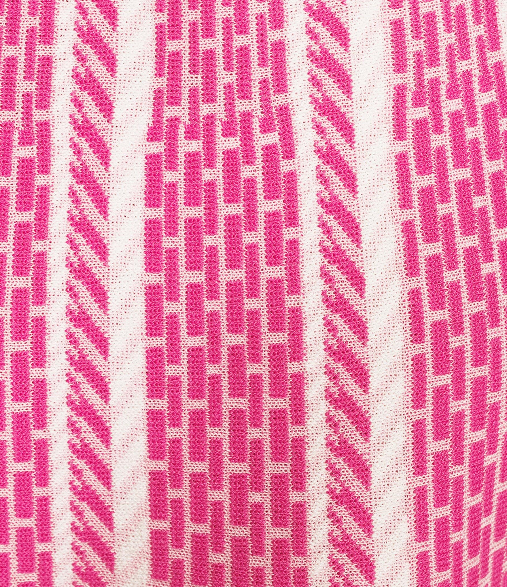 Ming Wang Coordinating Multi-Pattern Soft Knit A-Line Midi Skirt