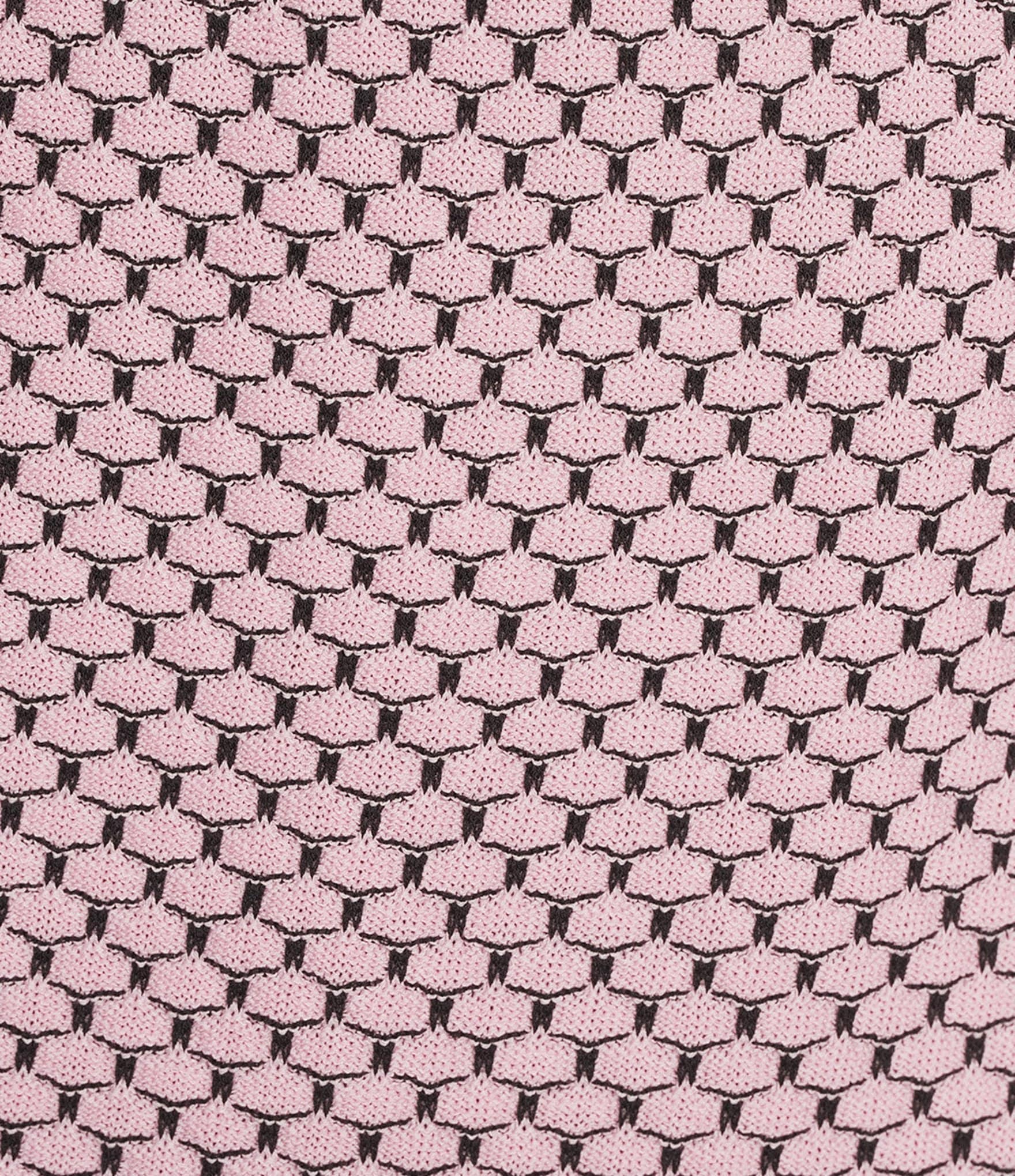 Ming Wang Plus Coordinating Shell Stitch Knit Straight Skirt