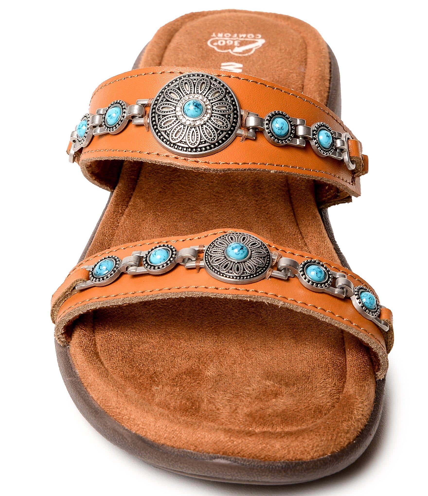Minnetonka Brenn Leather Sandals