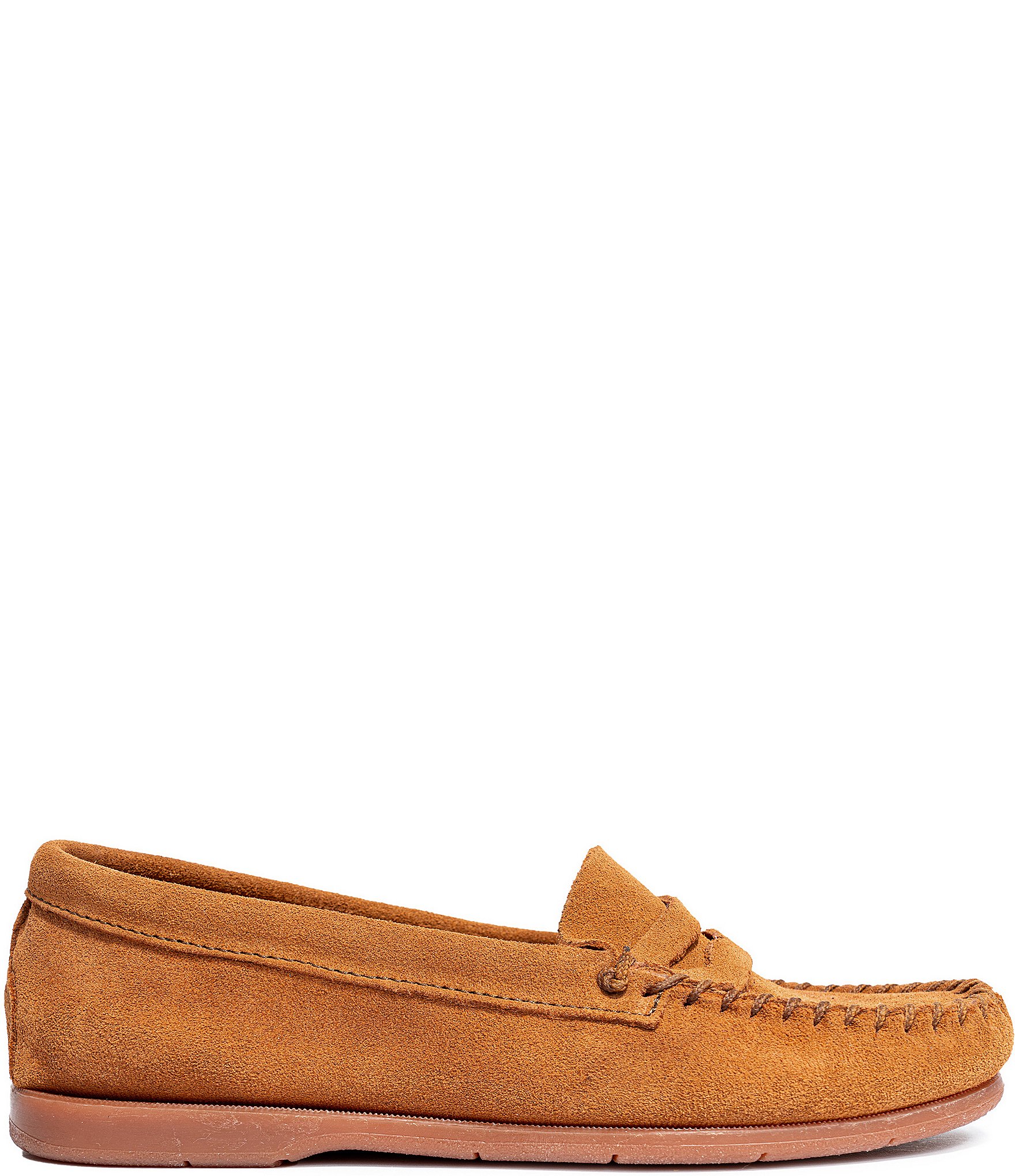 Minnetonka Mellony Penny Suede Loafers