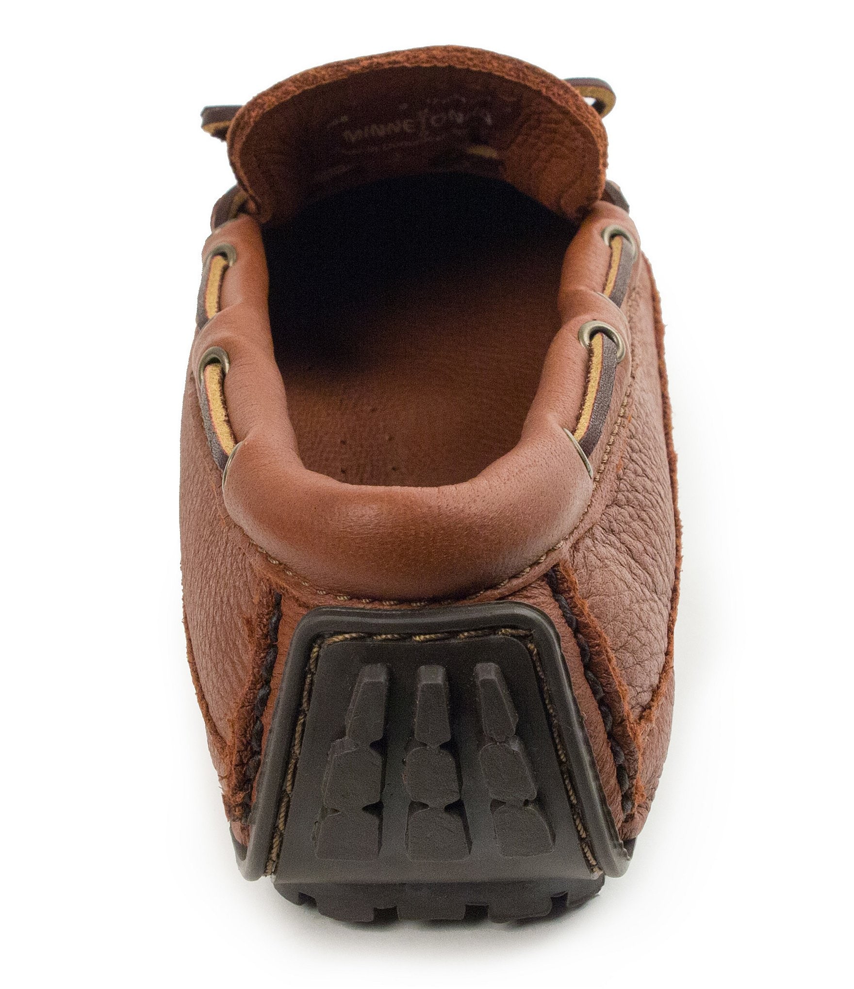 Minnetonka Men's Moosehide Weekender Boat Style Moccasins