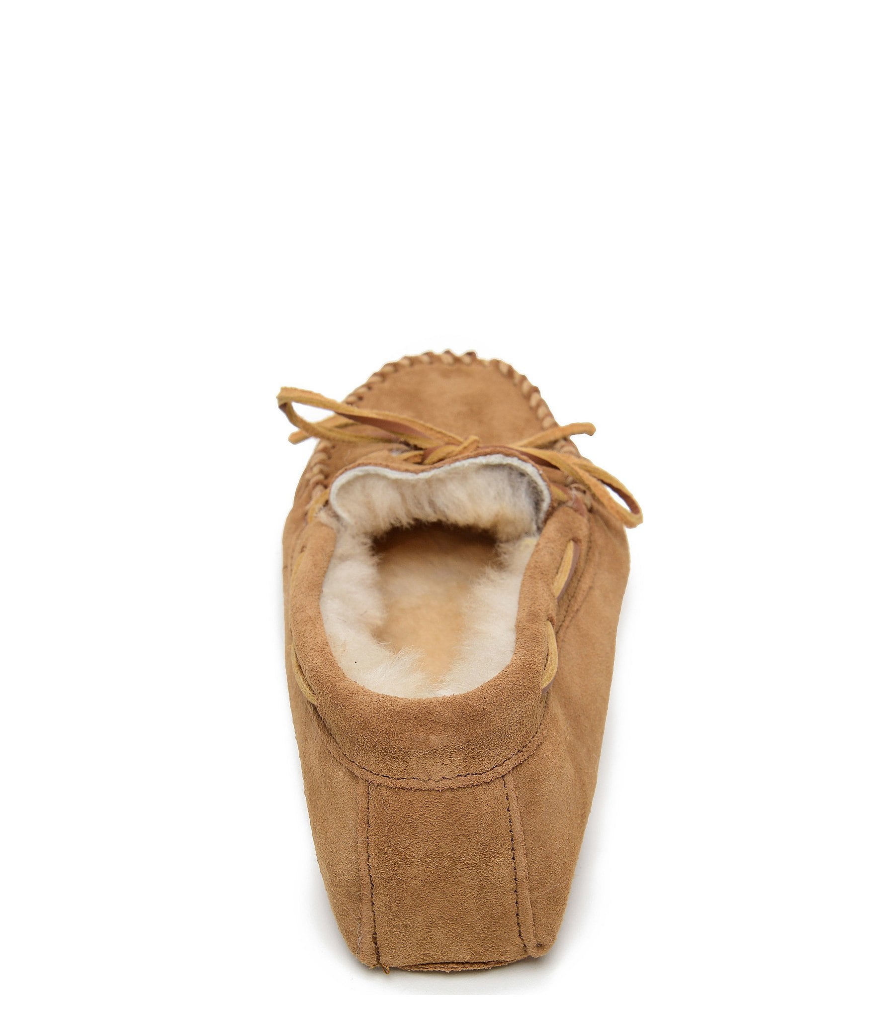 Minnetonka Men's Sheepskin Softsole Moccasin Slippers